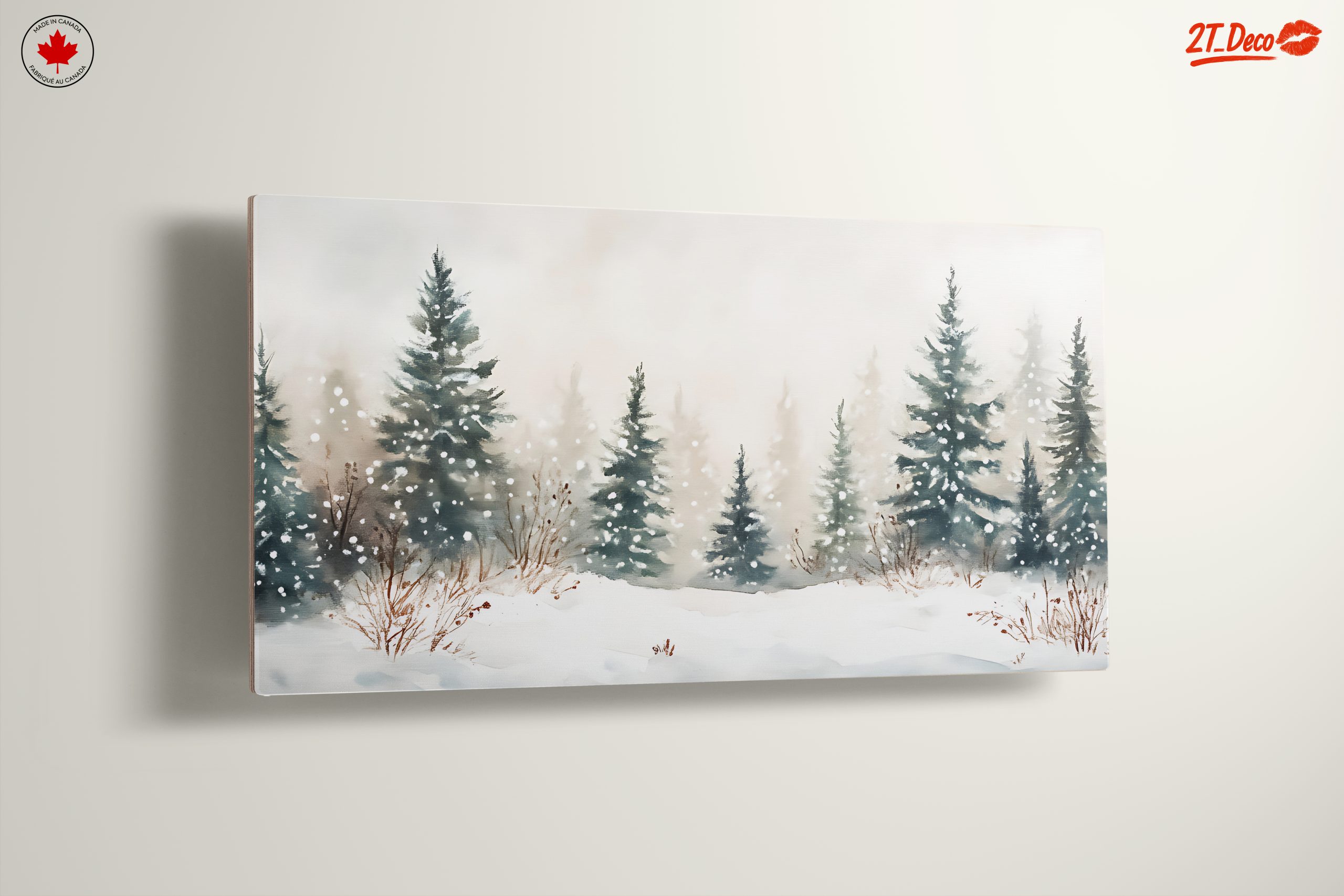 Winter Landscape with Snowy Trees 4 - Image 13