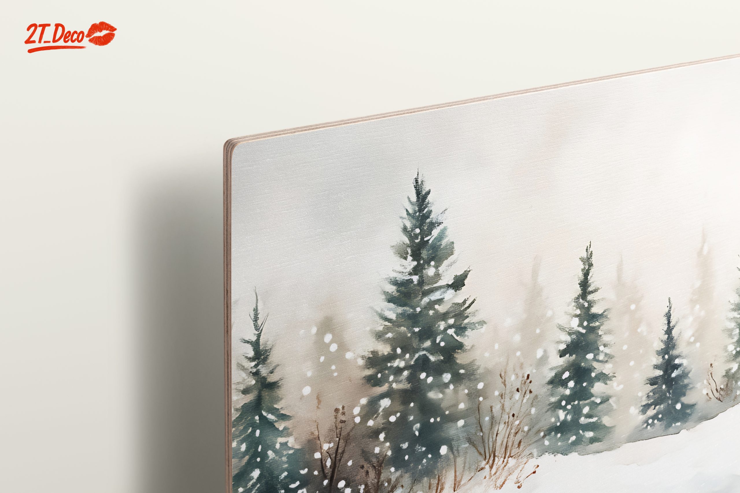 Winter Landscape with Snowy Trees 4 - Image 15