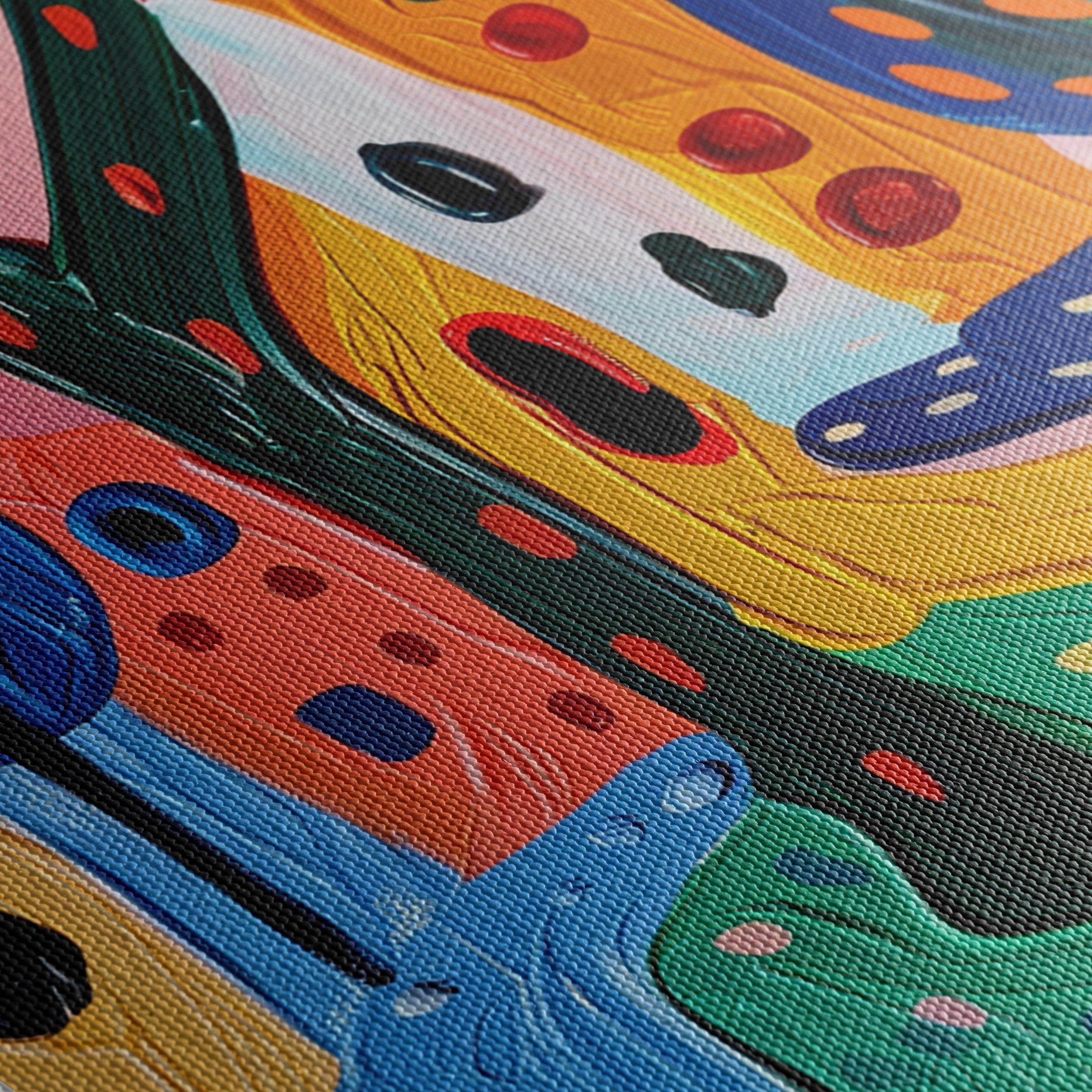Vibrant Colorful Landscape Abstract - Image 5