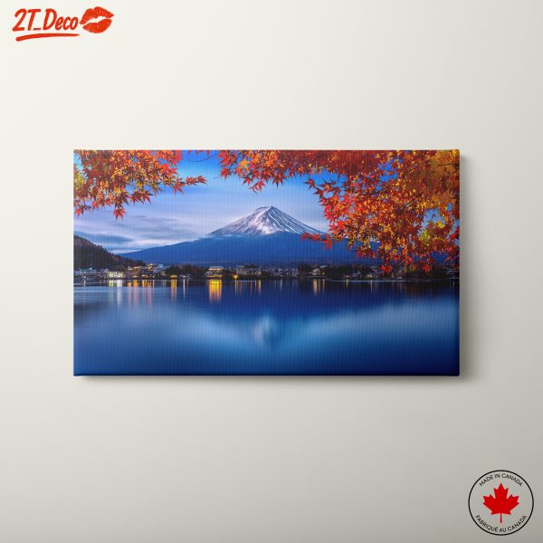 Stunning Autumn Scene with Mount Fuji