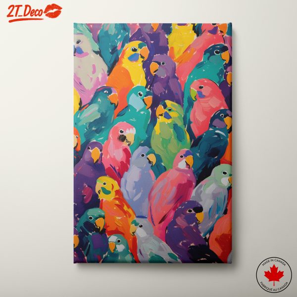 Colorful Birds Artwork for Vibrant Decor