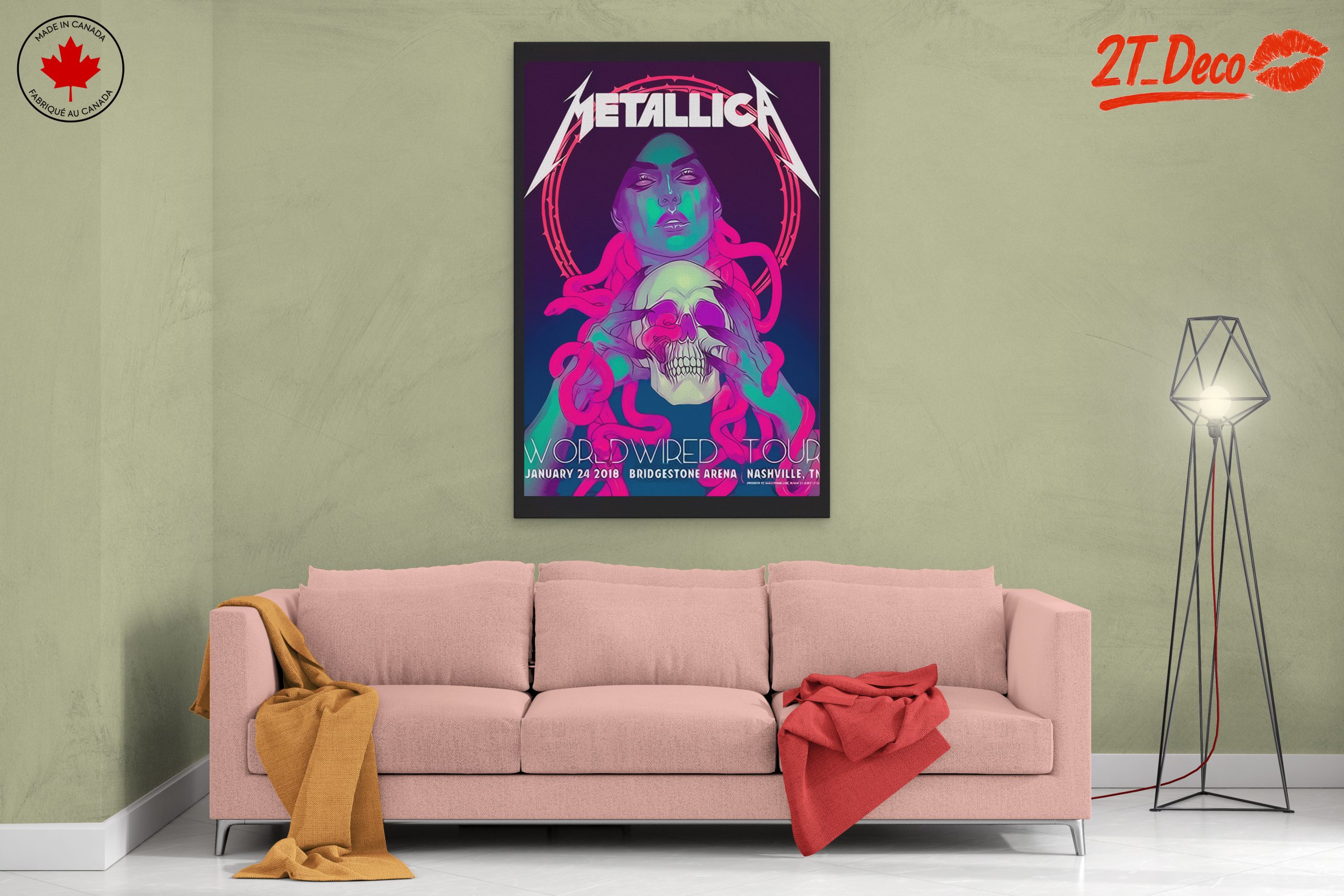 Metallica World Wired Tour Art - Image 2