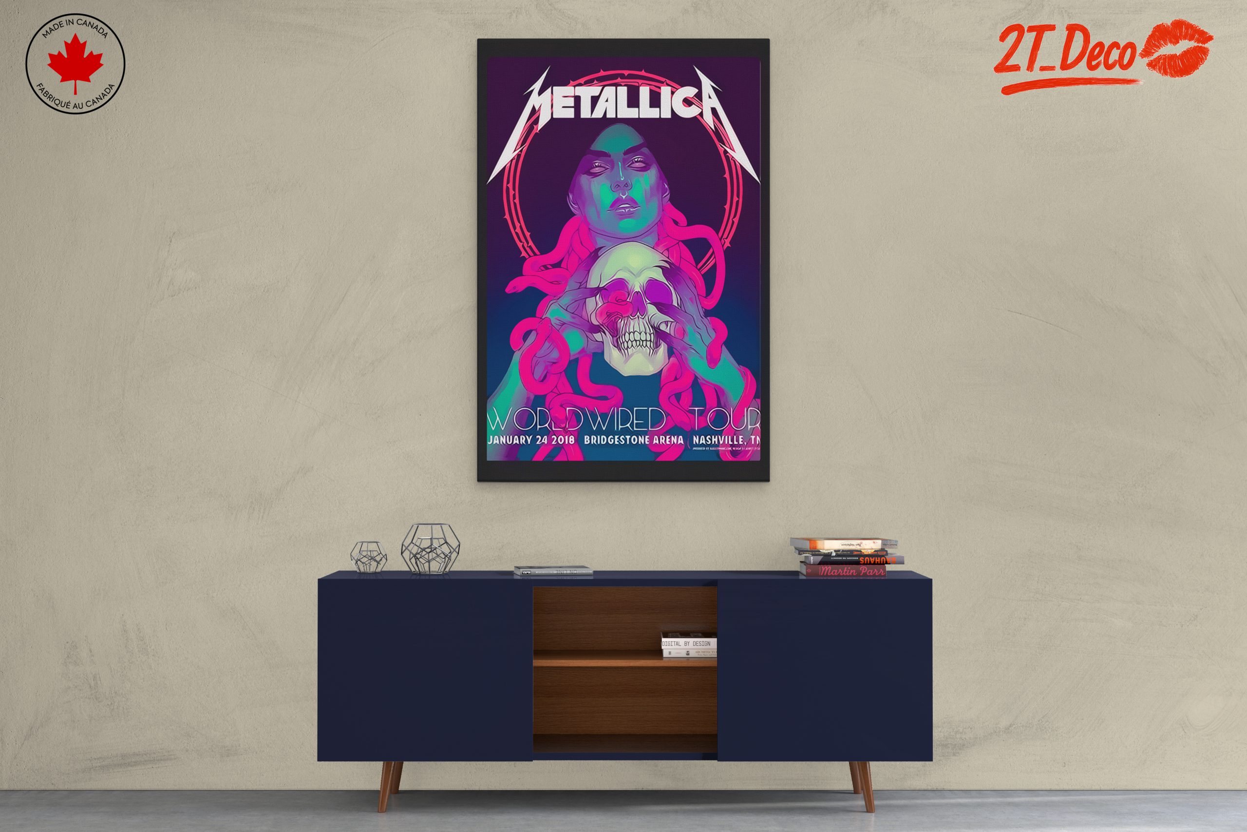 Metallica World Wired Tour Art - Image 3