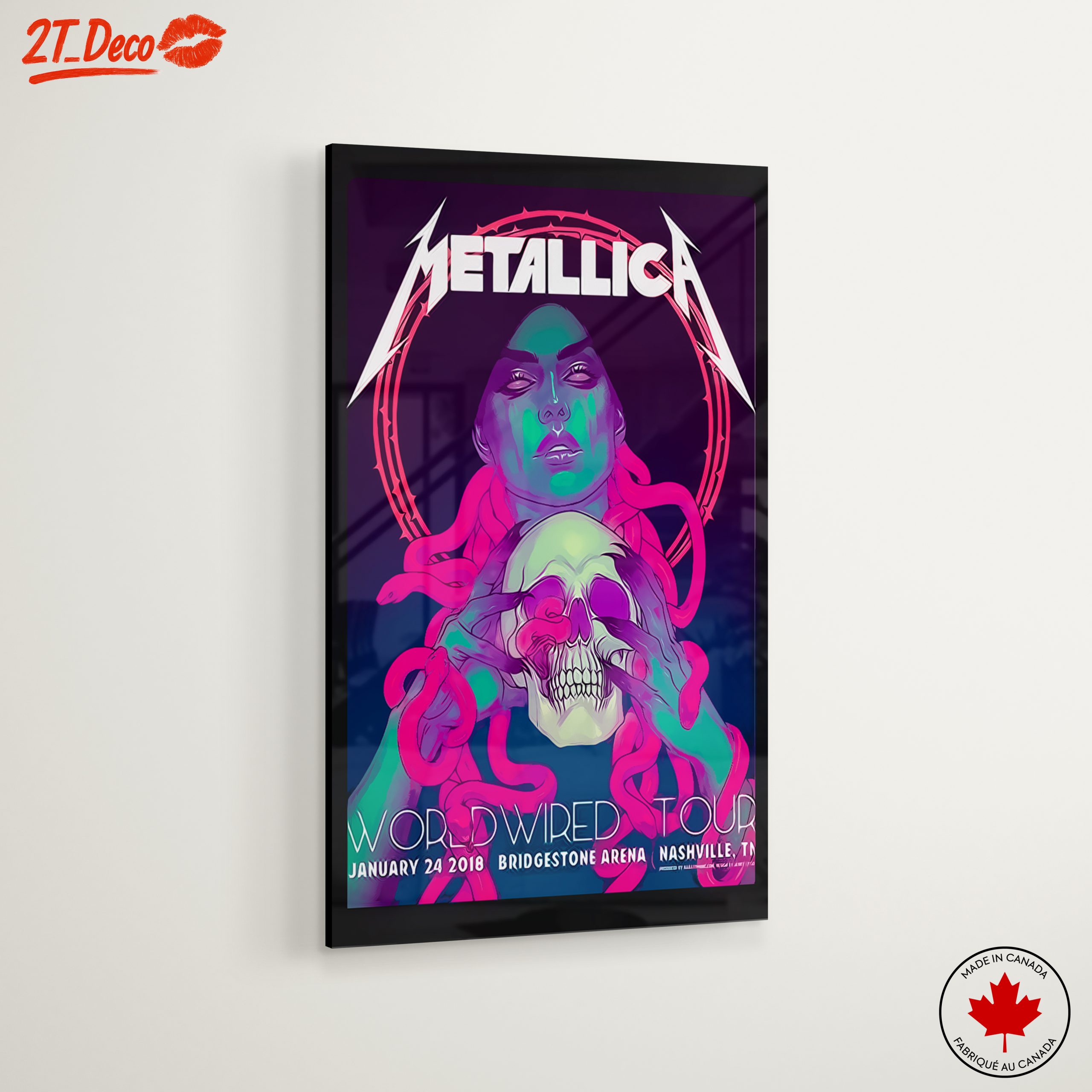 Metallica World Wired Tour Art - Image 6