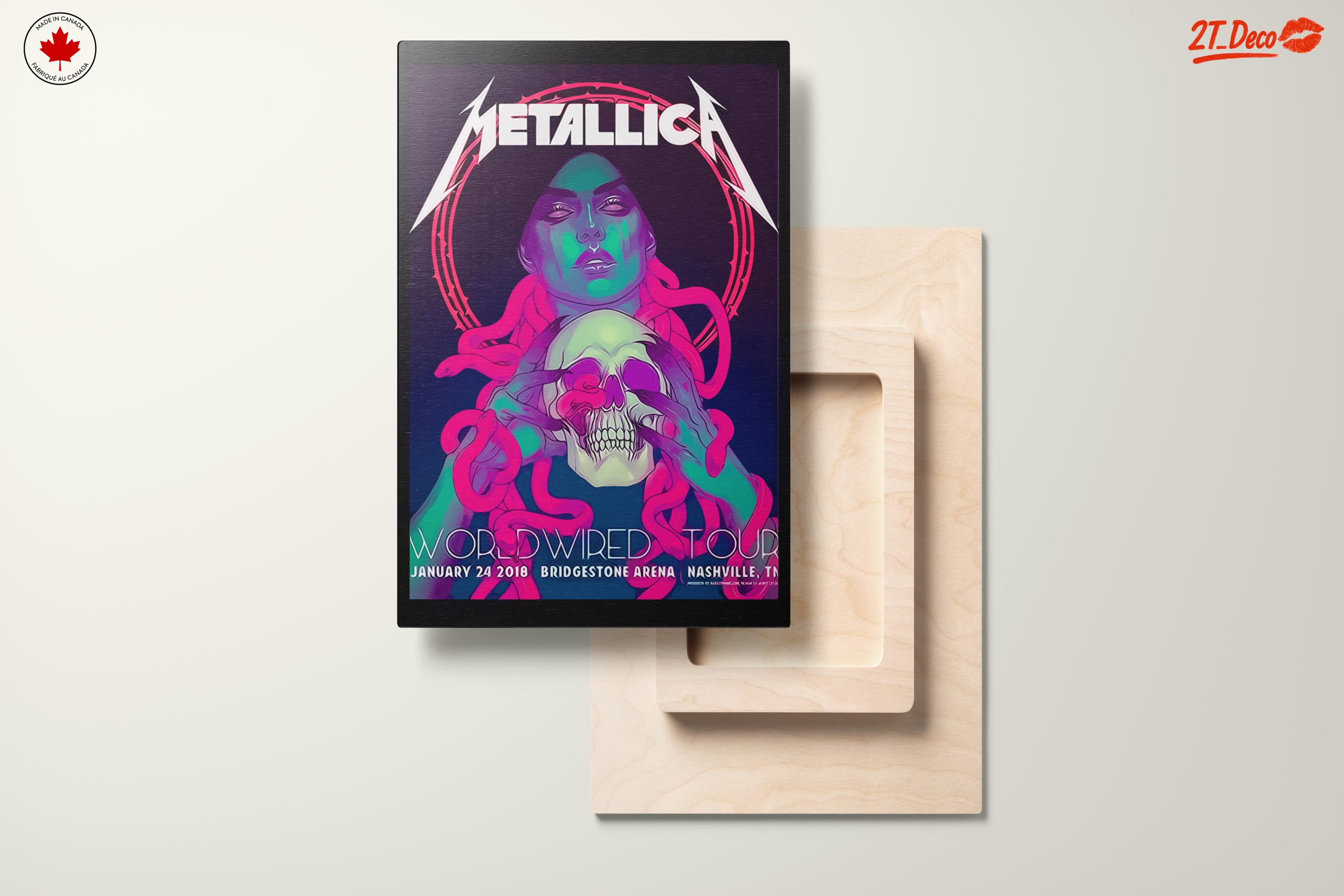 Metallica World Wired Tour Art - Image 11
