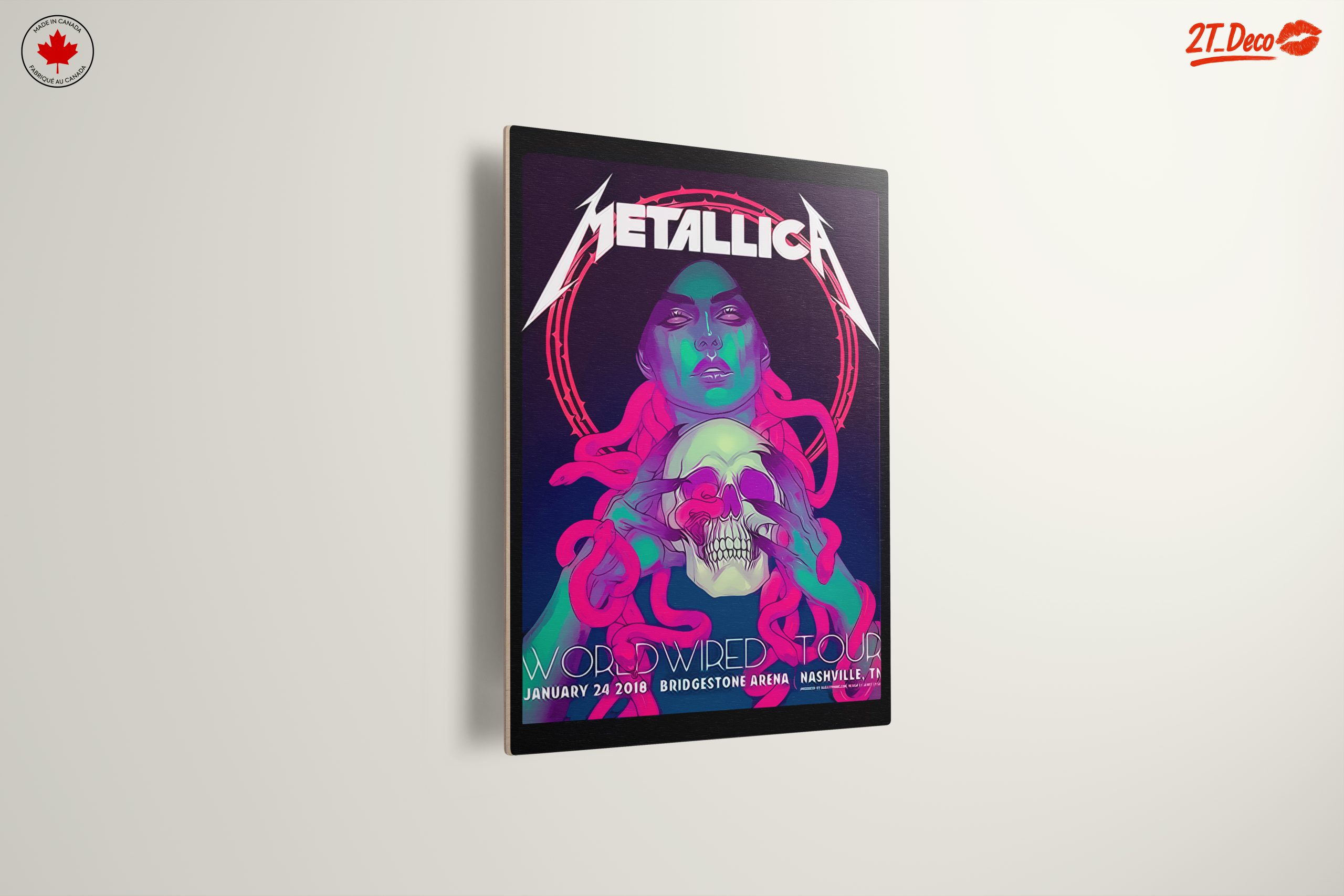 Metallica World Wired Tour Art - Image 13
