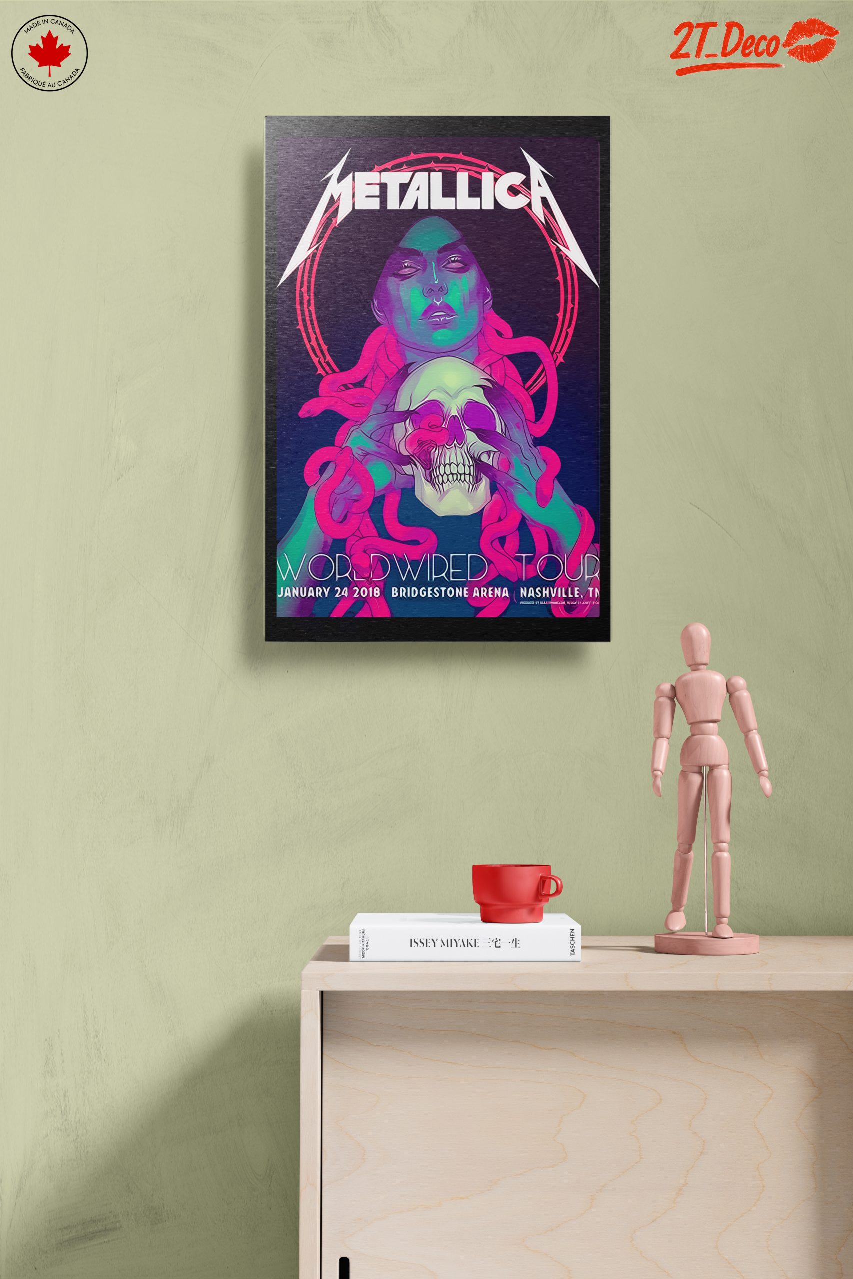 Metallica World Wired Tour Art - Image 14