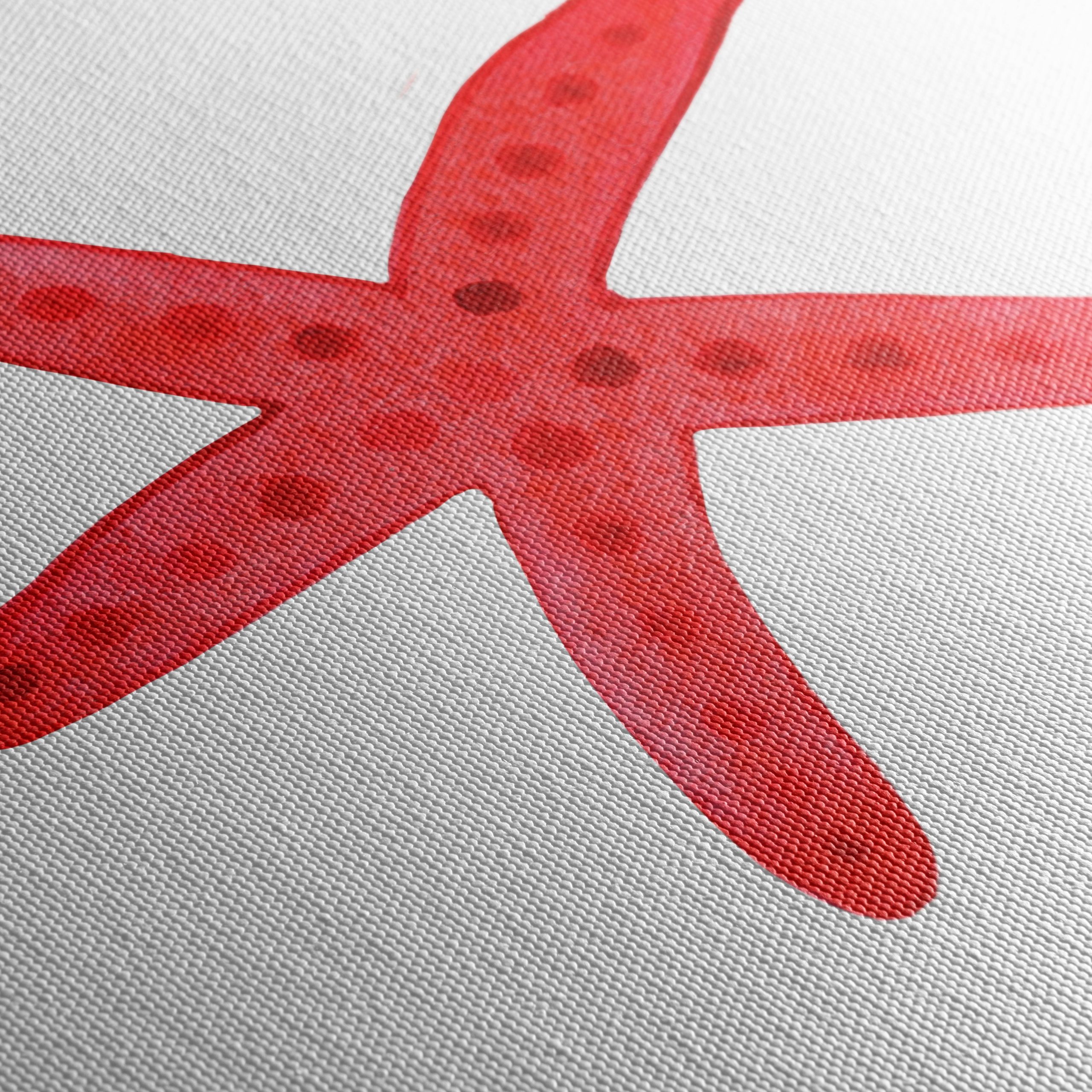 Vibrant Starfish Watercolor Artwork for Coastal Decor - Image 5