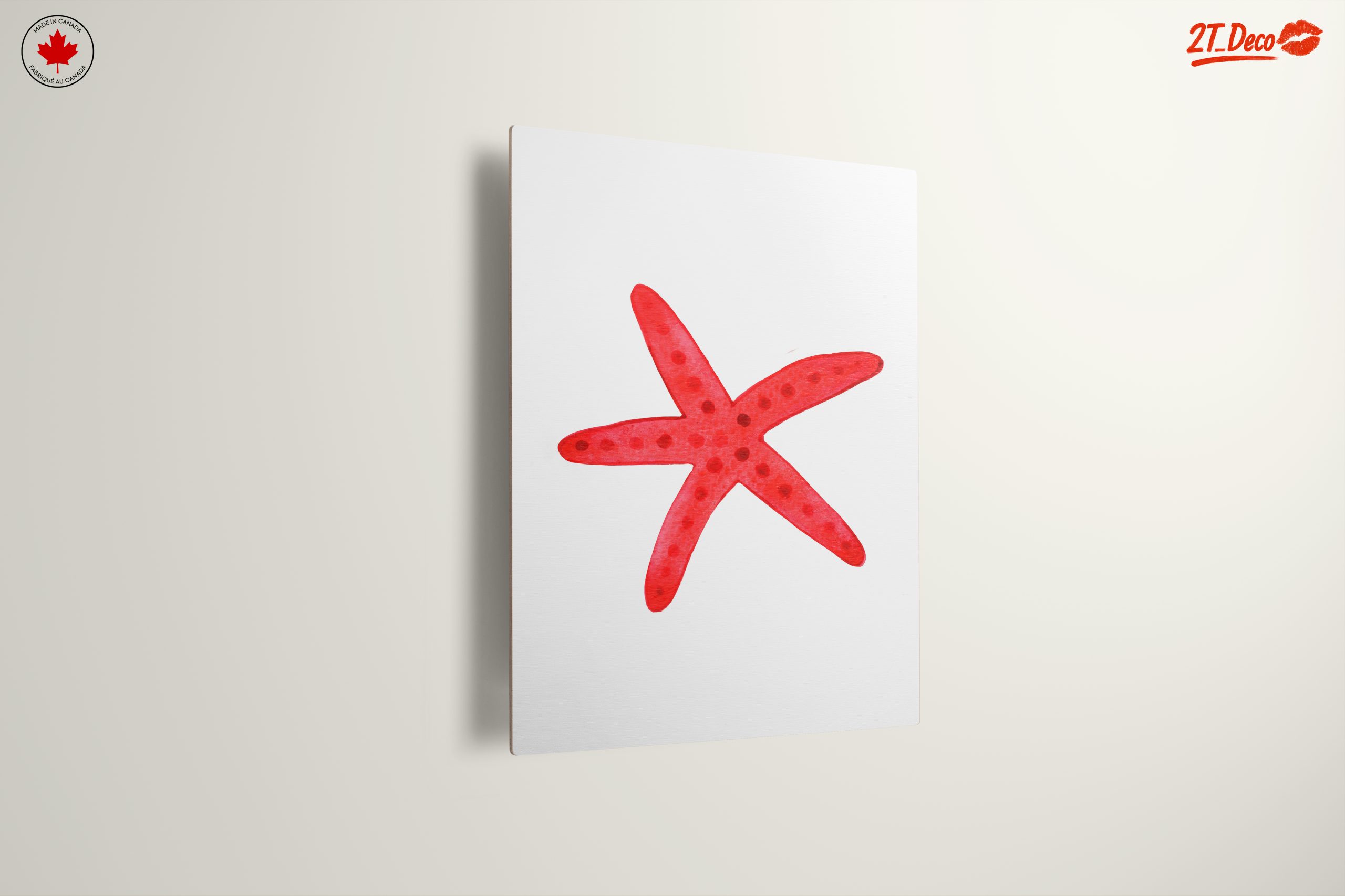 Vibrant Starfish Watercolor Artwork for Coastal Decor - Image 13