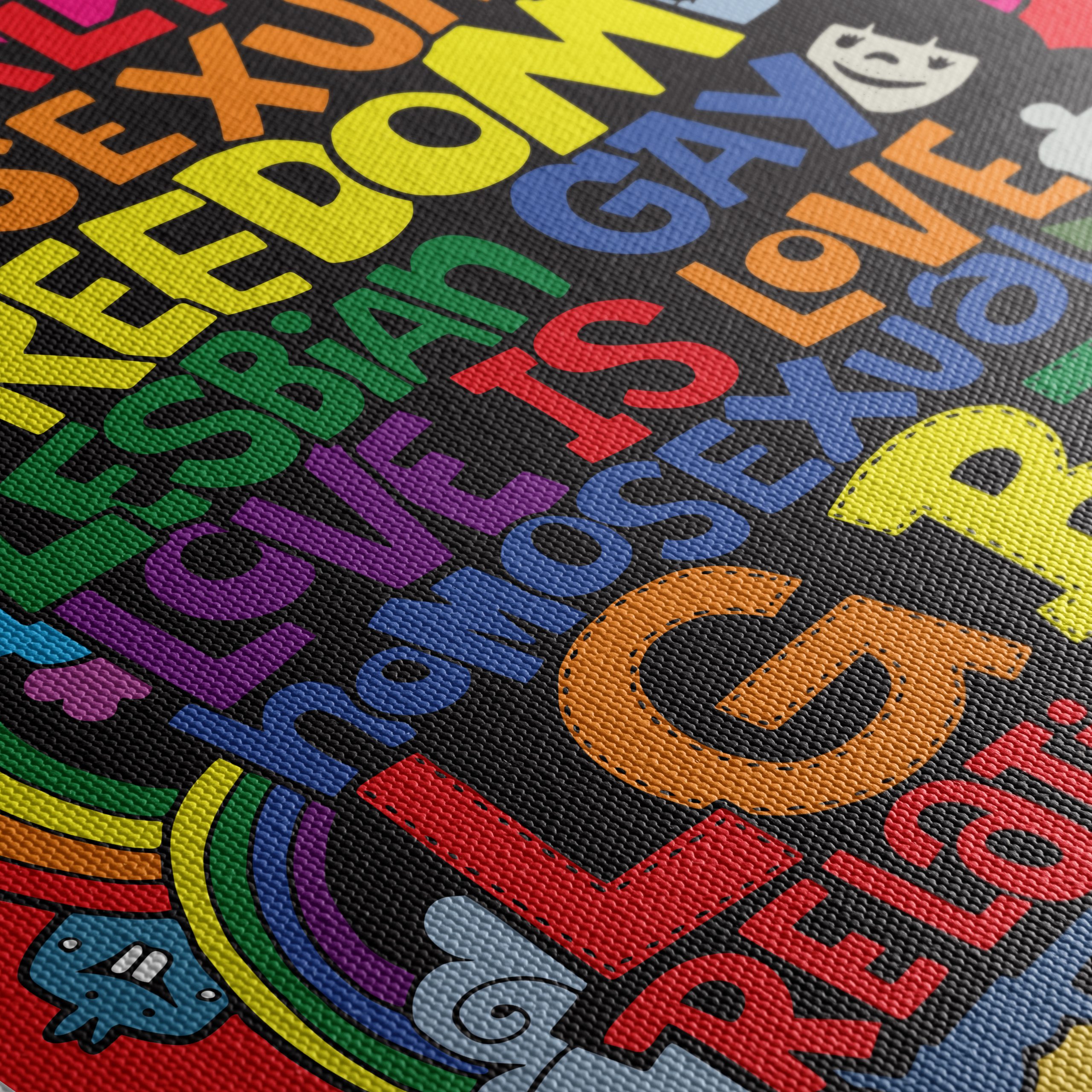 LGBTQ+ Equality Colorful Artwork - Image 5