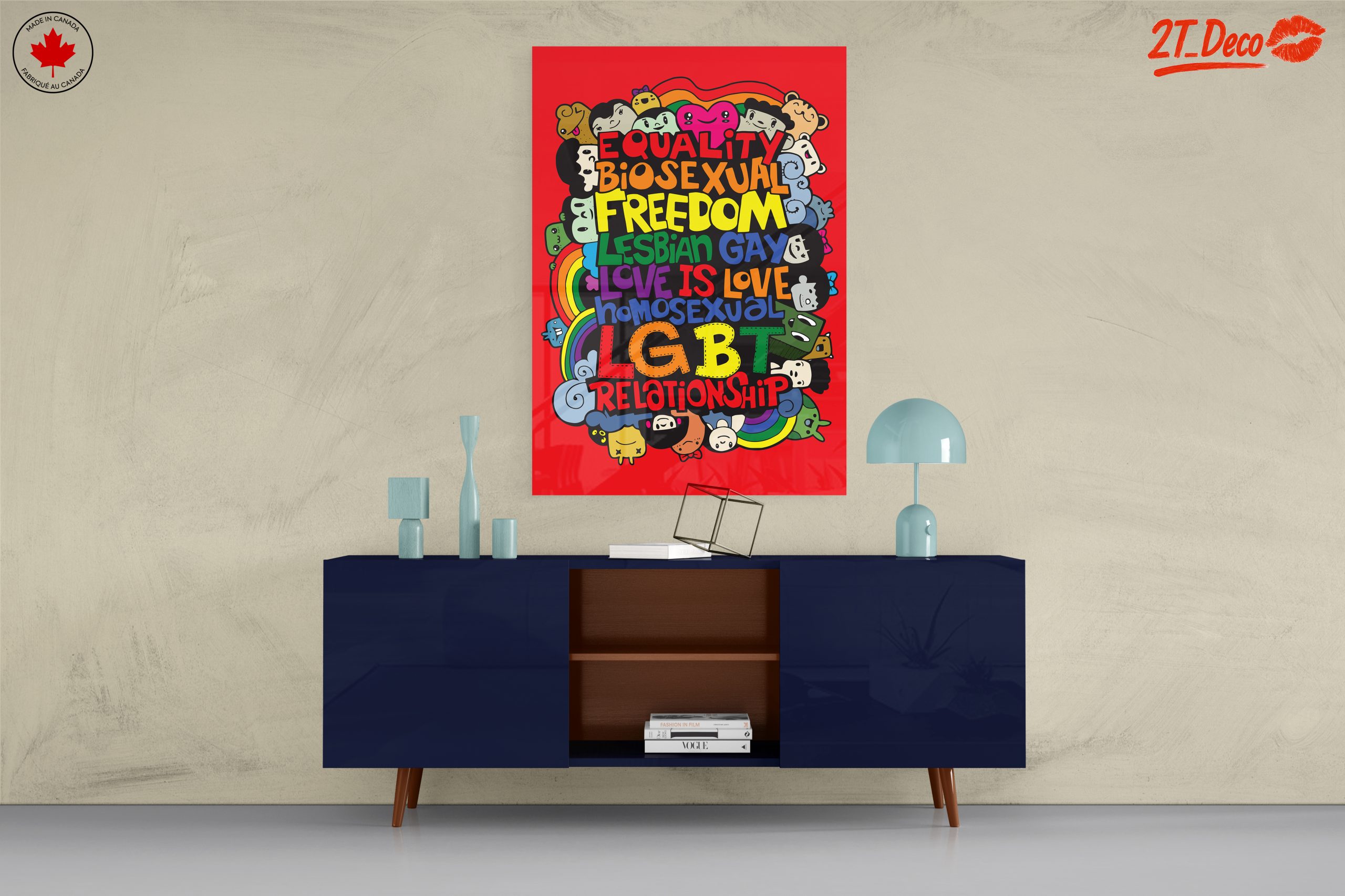 LGBTQ+ Equality Colorful Artwork - Image 8
