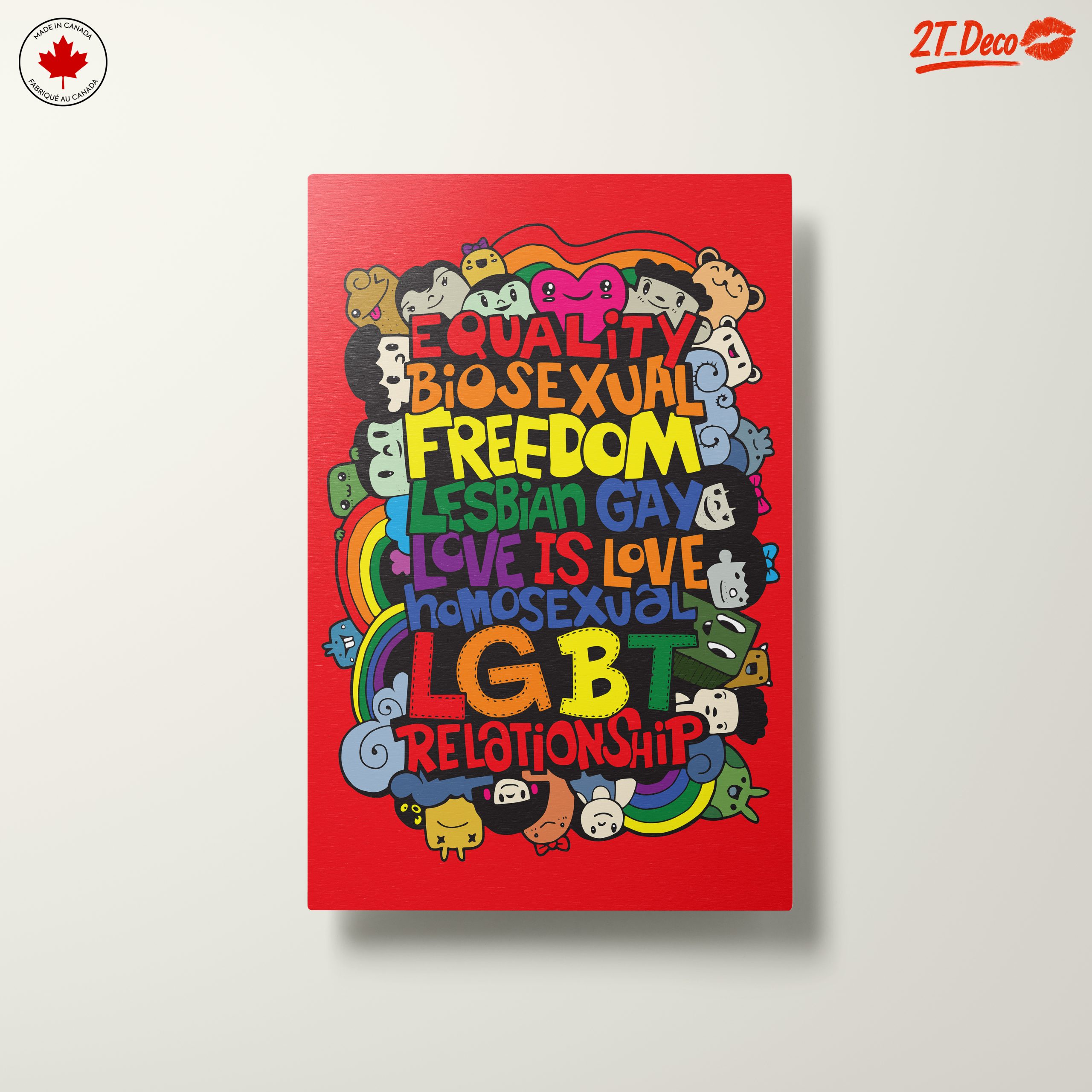 LGBTQ+ Equality Colorful Artwork - Image 10