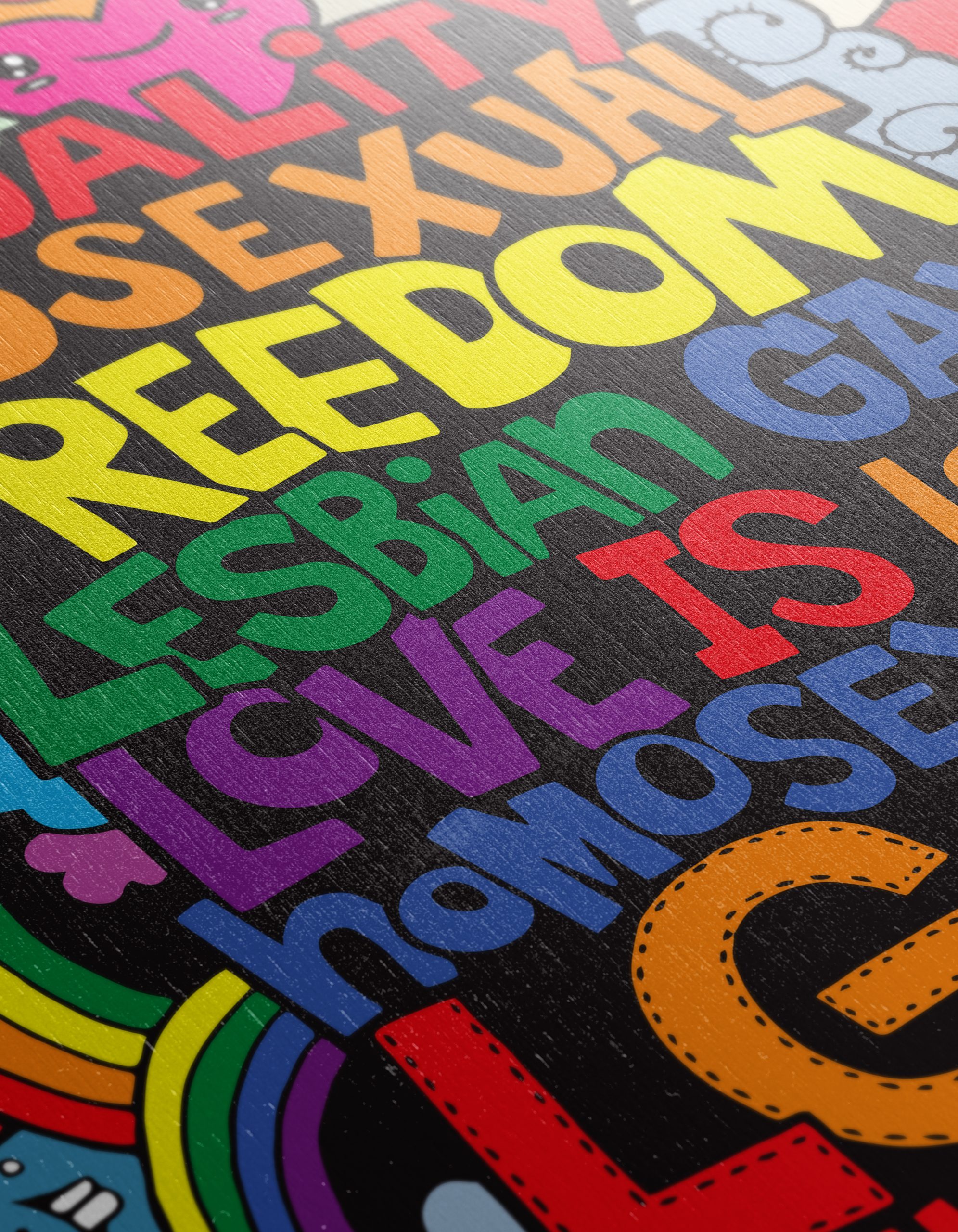 LGBTQ+ Equality Colorful Artwork - Image 12