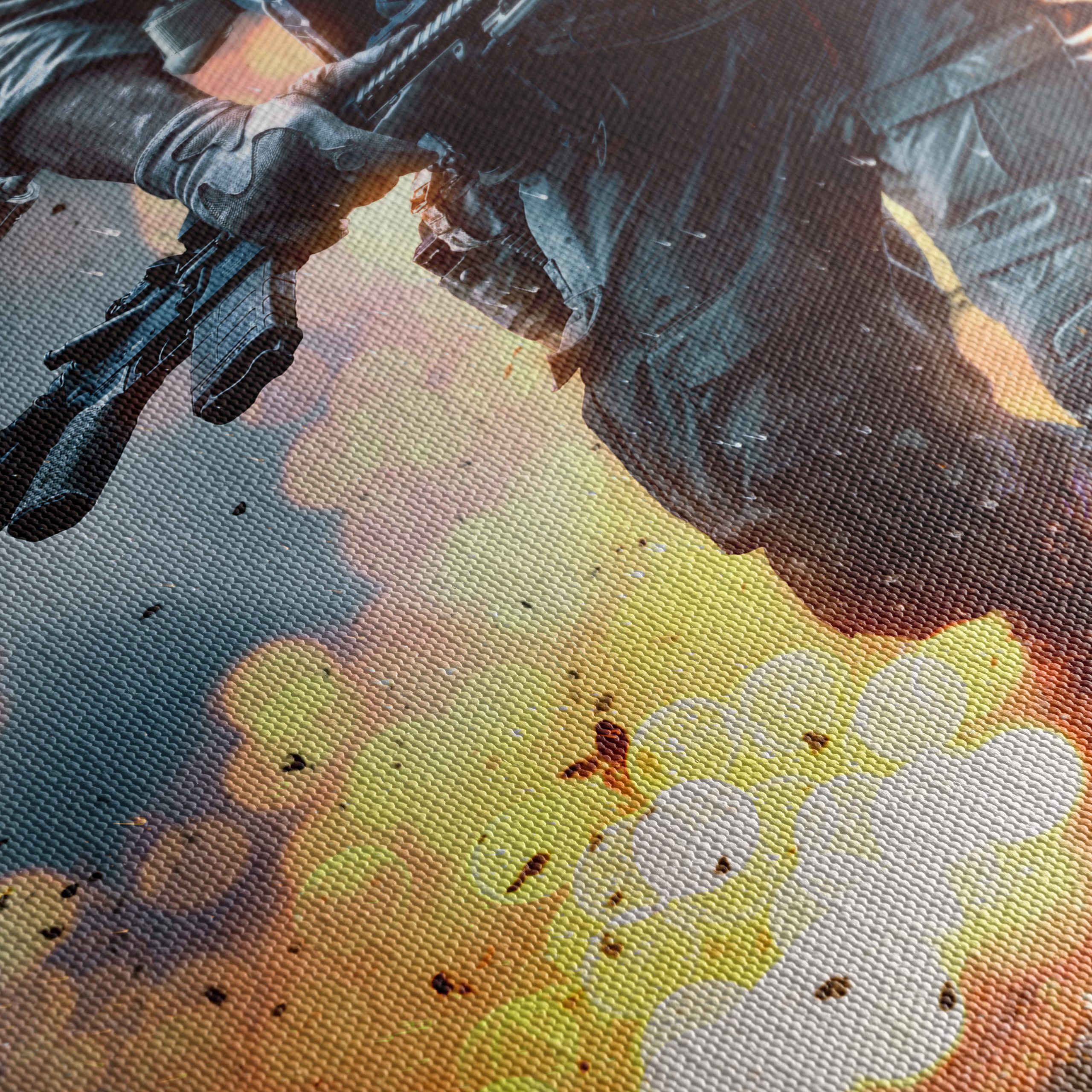 Dynamic Battlefield Action Art - Image 5