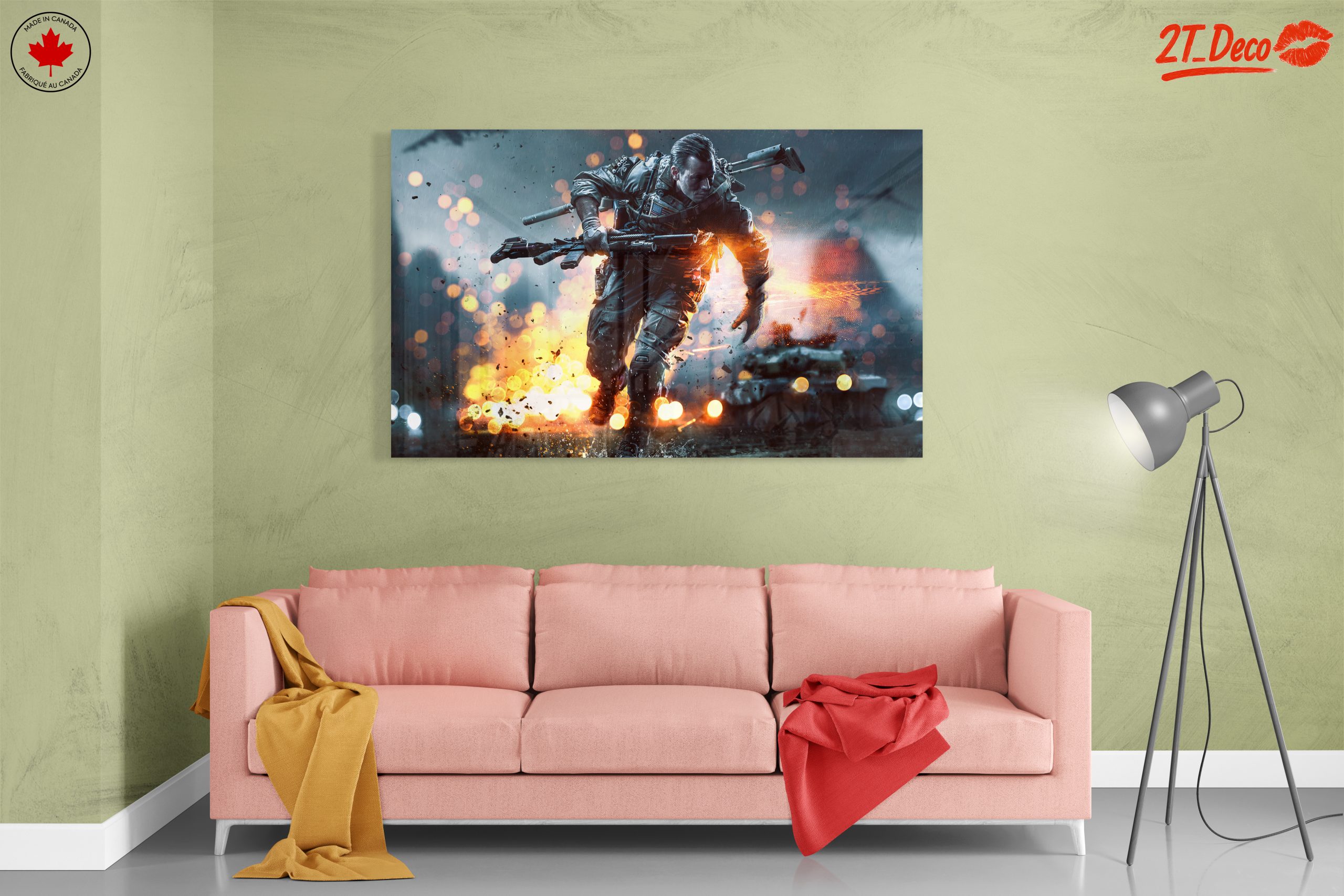 Dynamic Battlefield Action Art - Image 7