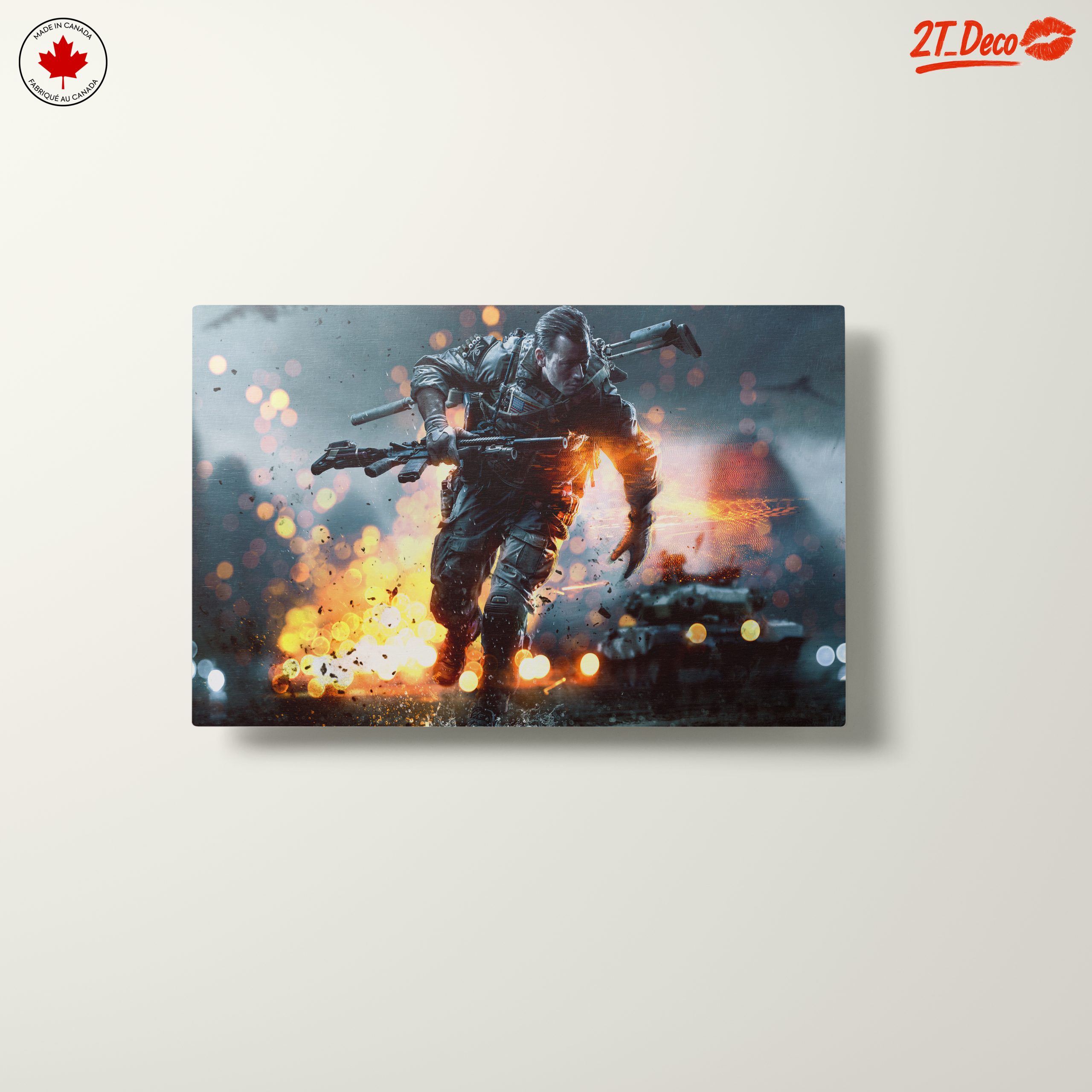 Dynamic Battlefield Action Art - Image 10