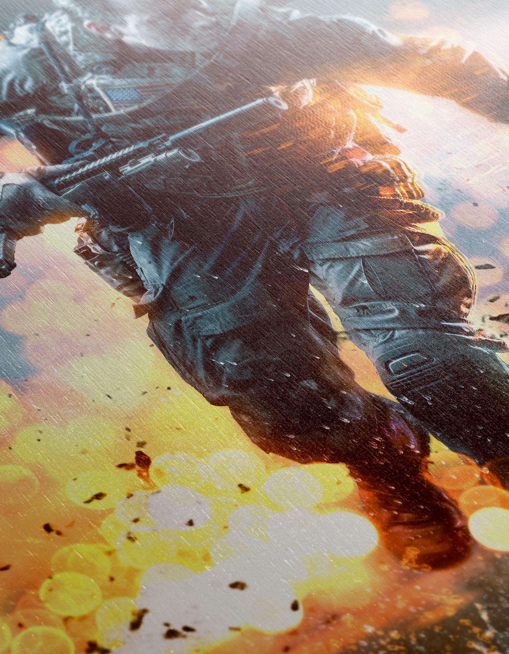 Dynamic Battlefield Action Art - Image 12