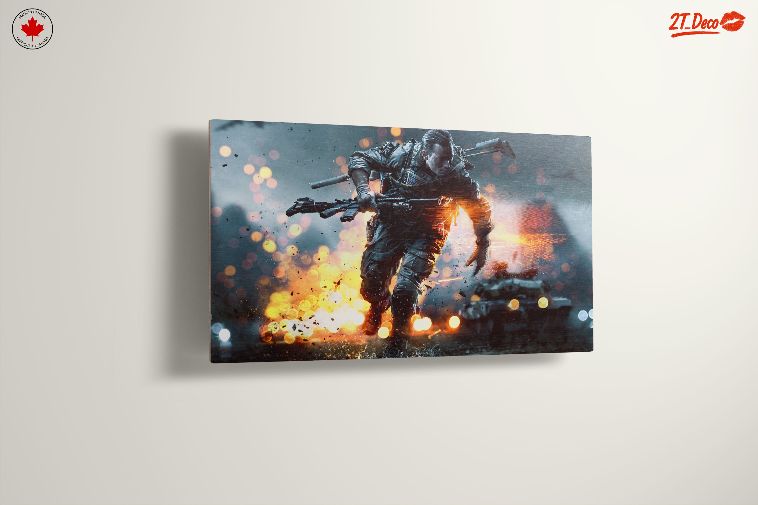 Dynamic Battlefield Action Art - Image 13