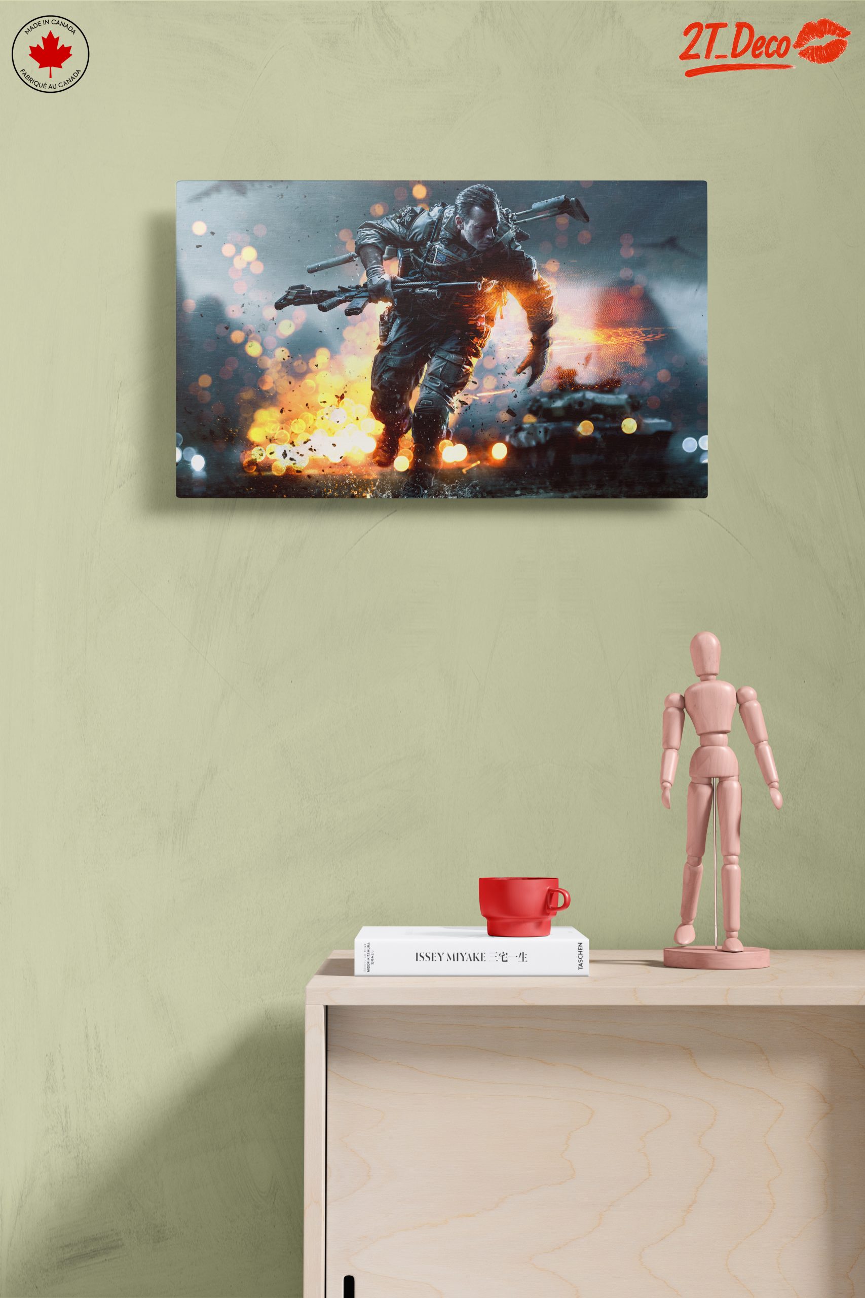 Dynamic Battlefield Action Art - Image 14