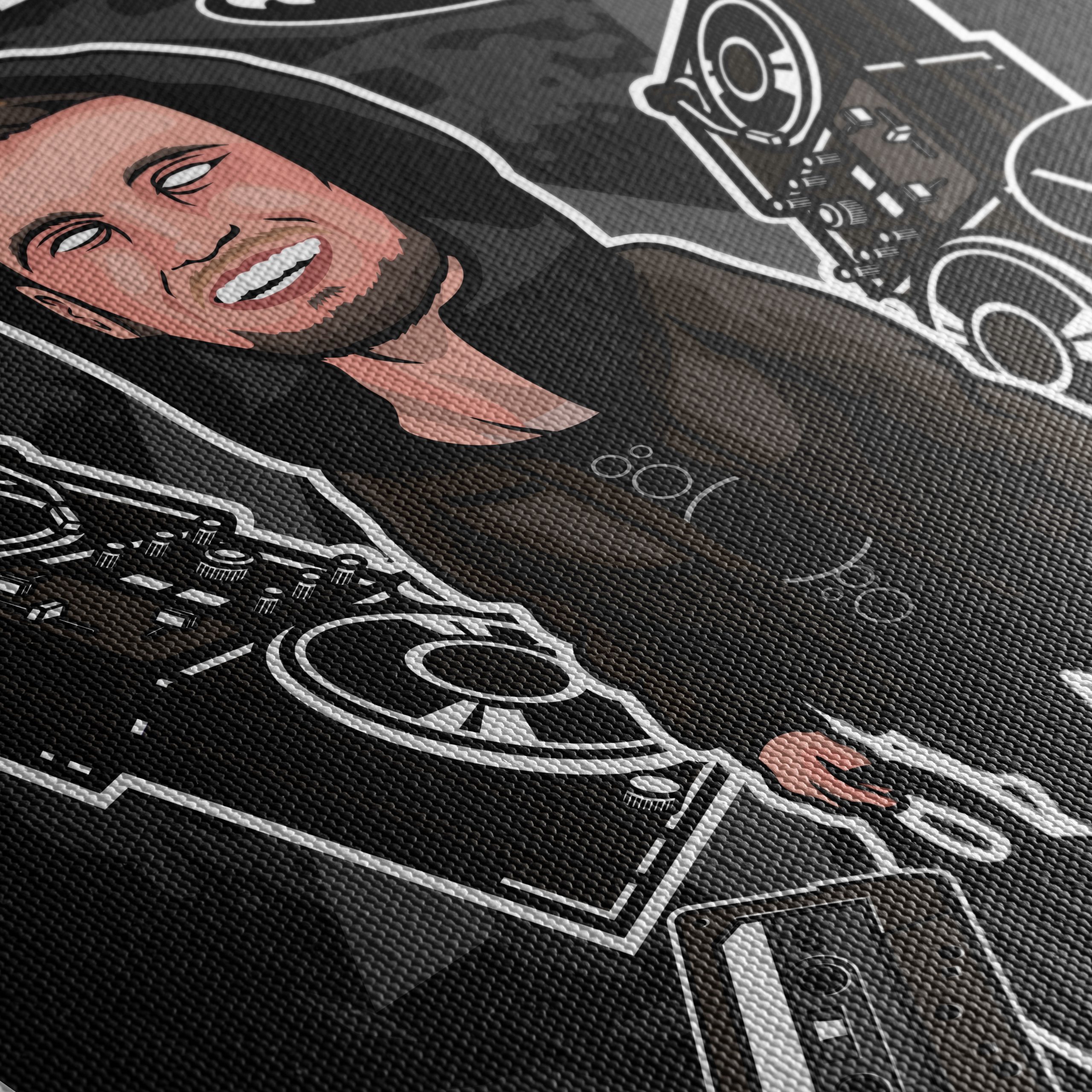 Dynamic Music Artist Illustration Featuring Alan Walker - Image 5