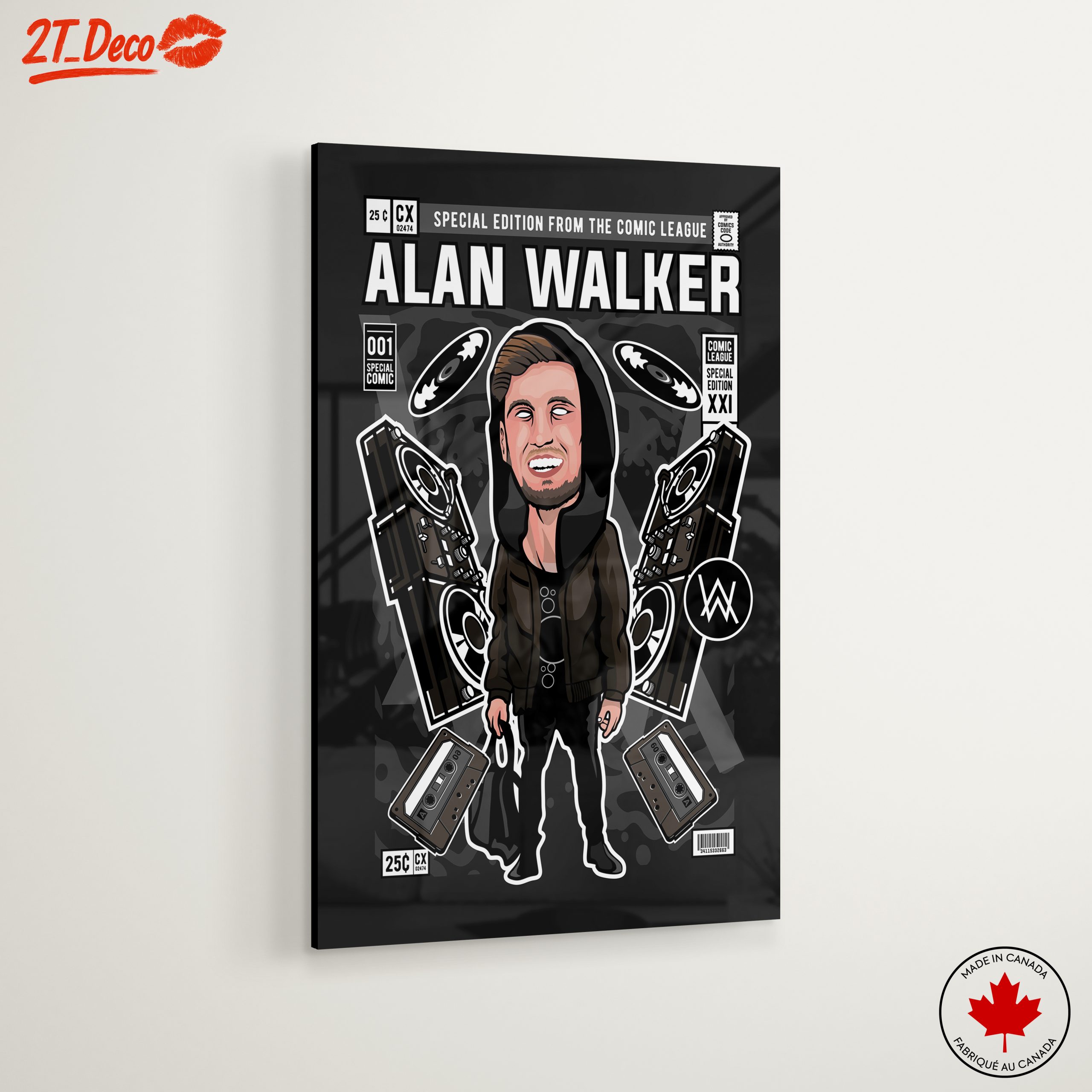 Dynamic Music Artist Illustration Featuring Alan Walker - Image 6