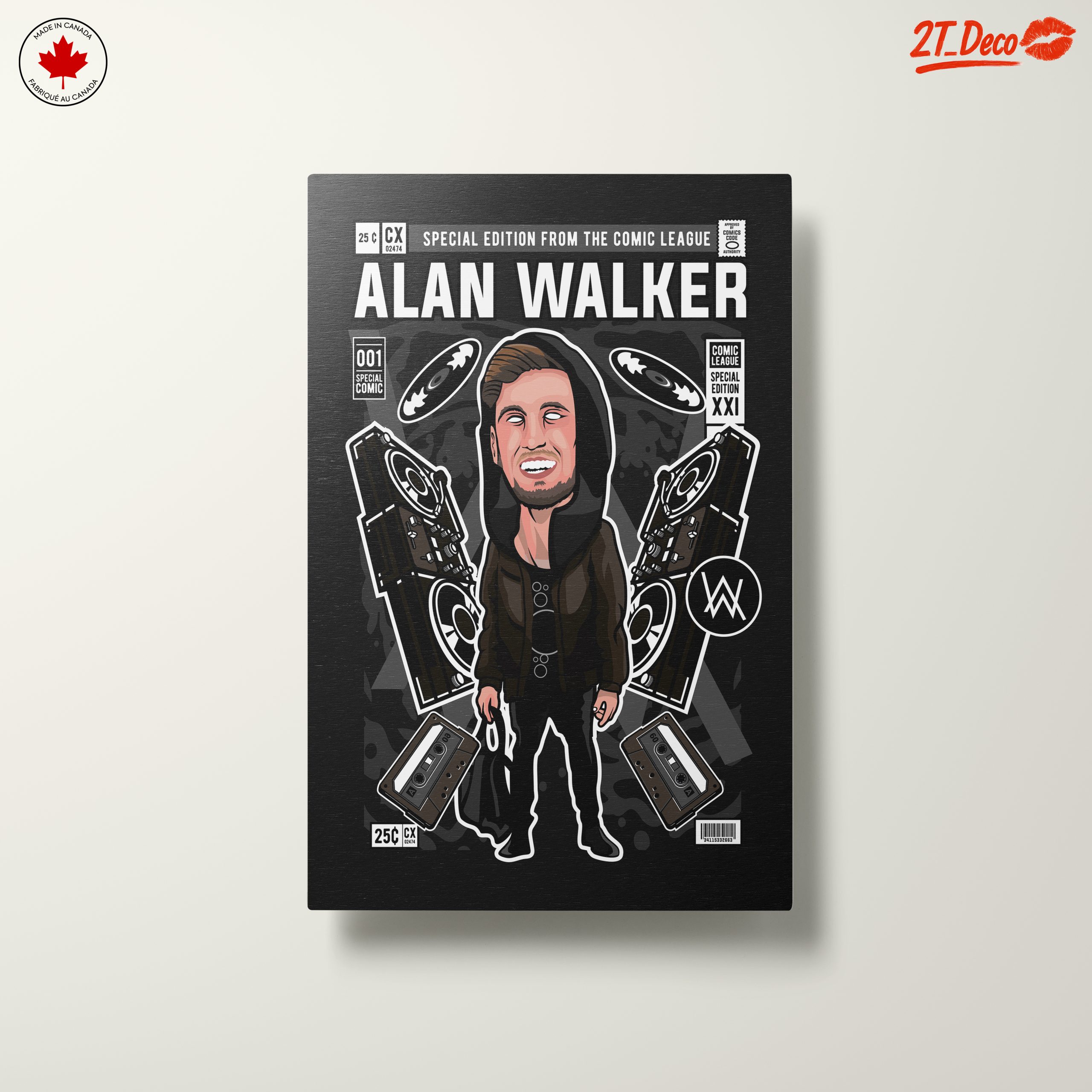 Dynamic Music Artist Illustration Featuring Alan Walker - Image 10