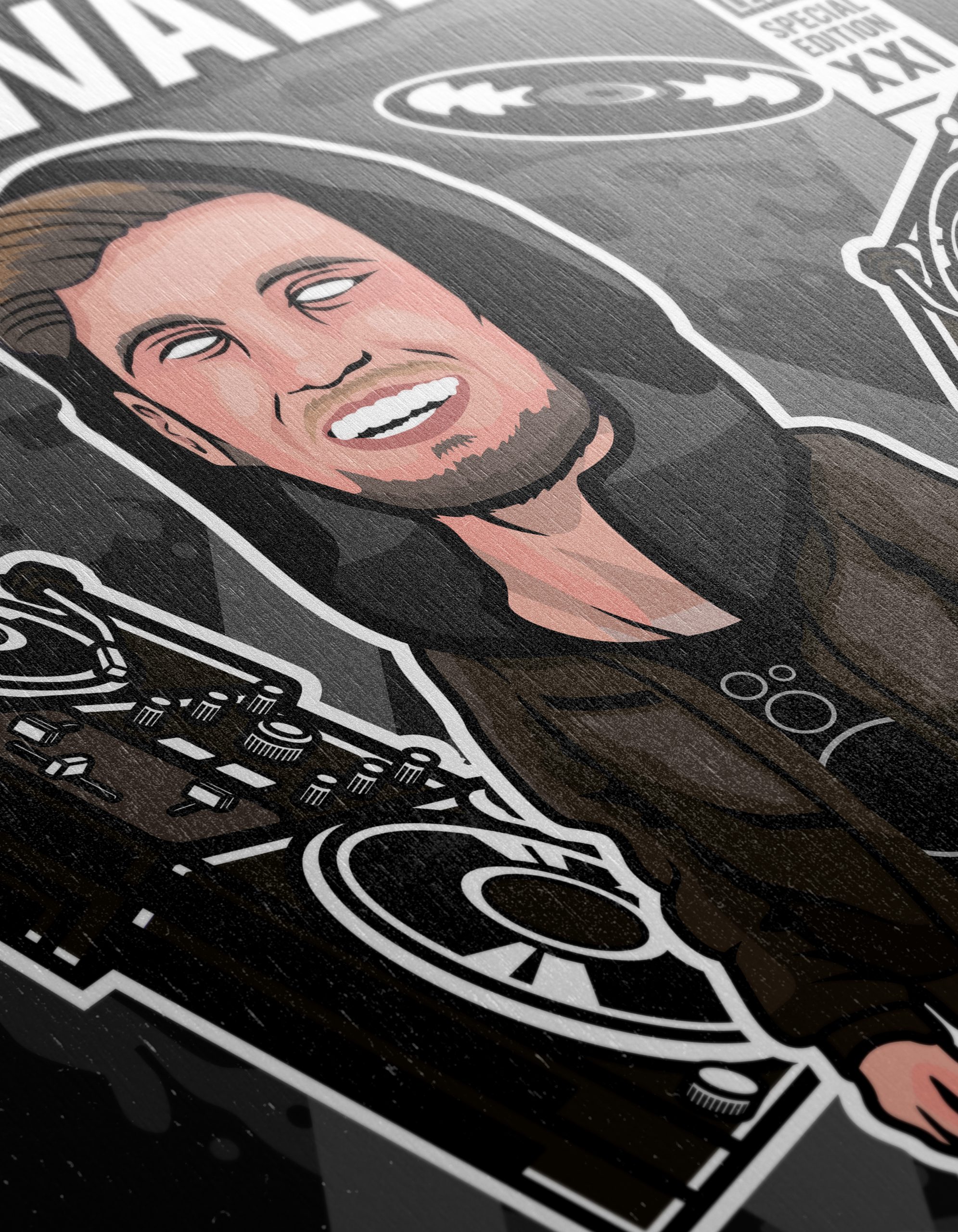 Dynamic Music Artist Illustration Featuring Alan Walker - Image 12
