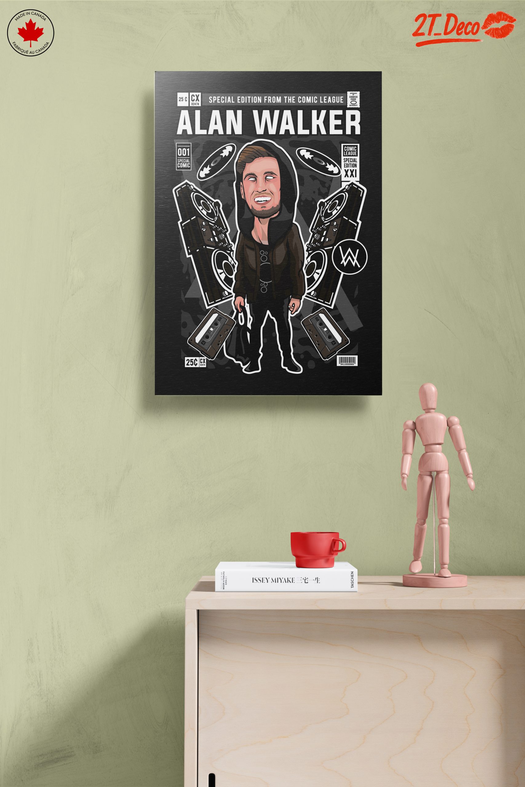Dynamic Music Artist Illustration Featuring Alan Walker - Image 14