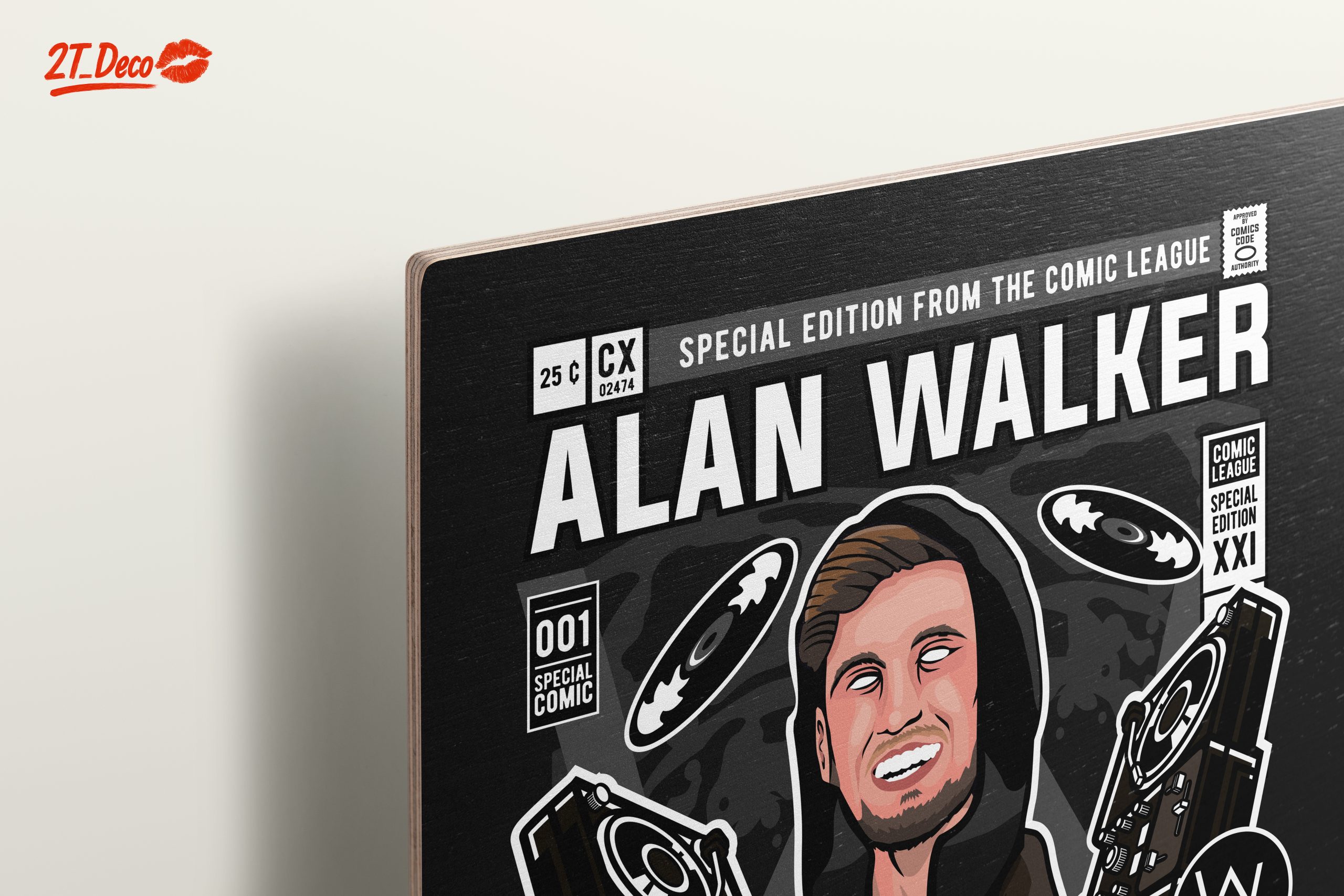 Dynamic Music Artist Illustration Featuring Alan Walker - Image 15