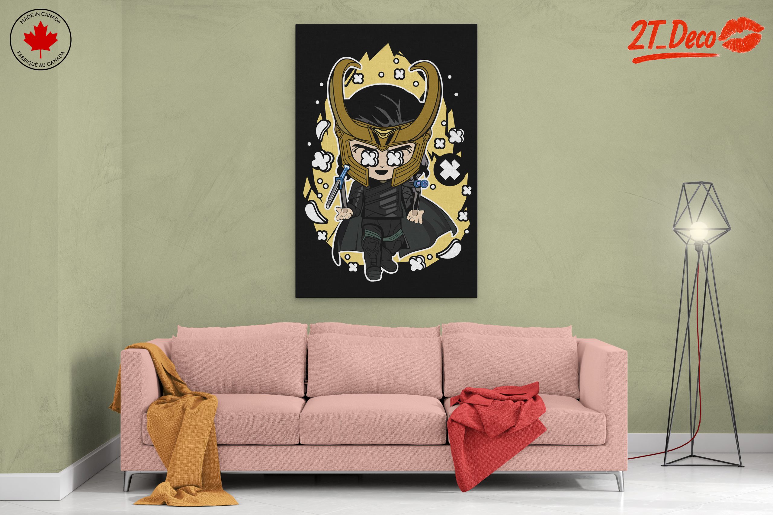 Chibi Character Art of Loki - Image 2