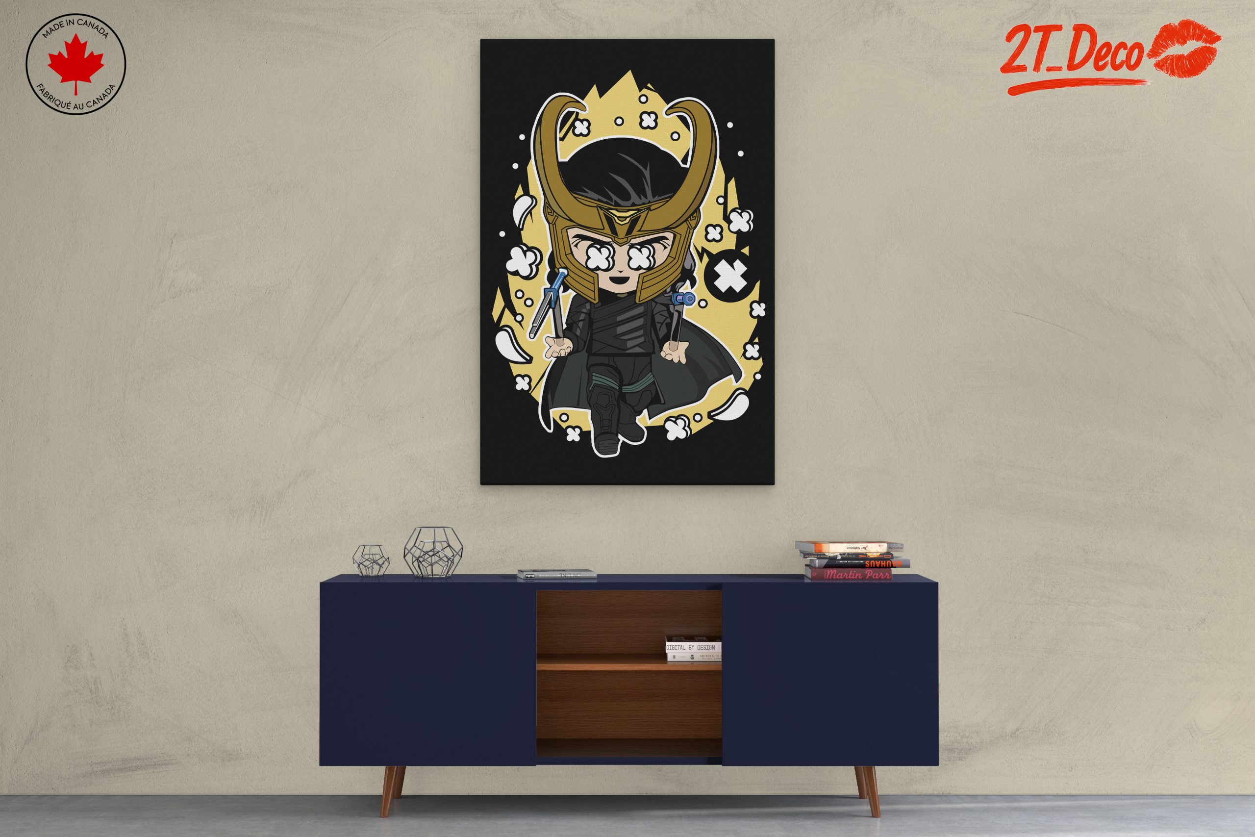 Chibi Character Art of Loki - Image 3