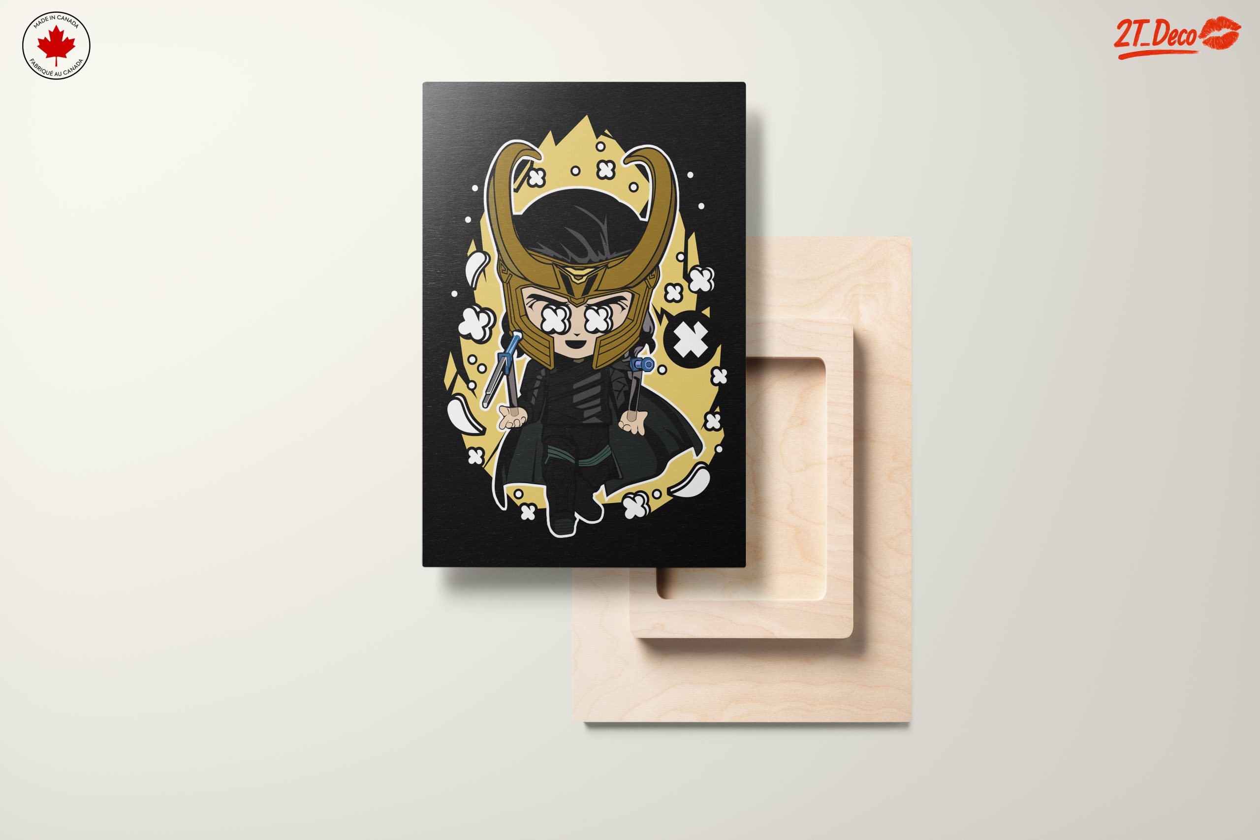 Chibi Character Art of Loki - Image 11