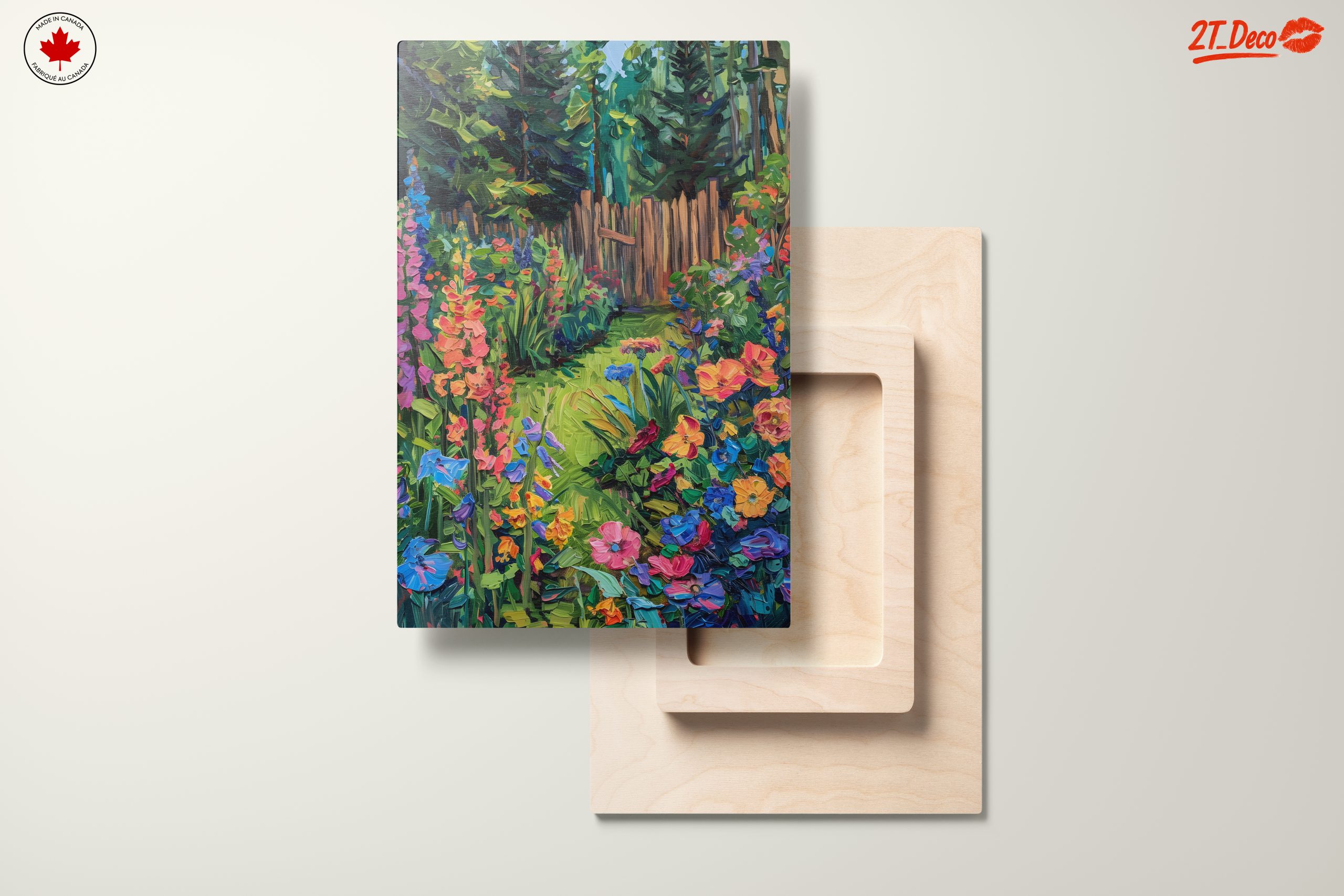 Vibrant Garden Path with Colorful Flowers - Image 11