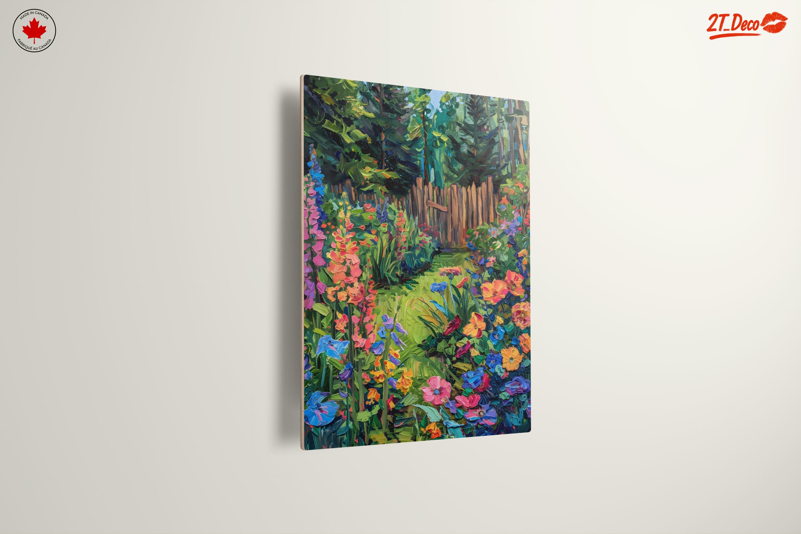 Vibrant Garden Path with Colorful Flowers - Image 13