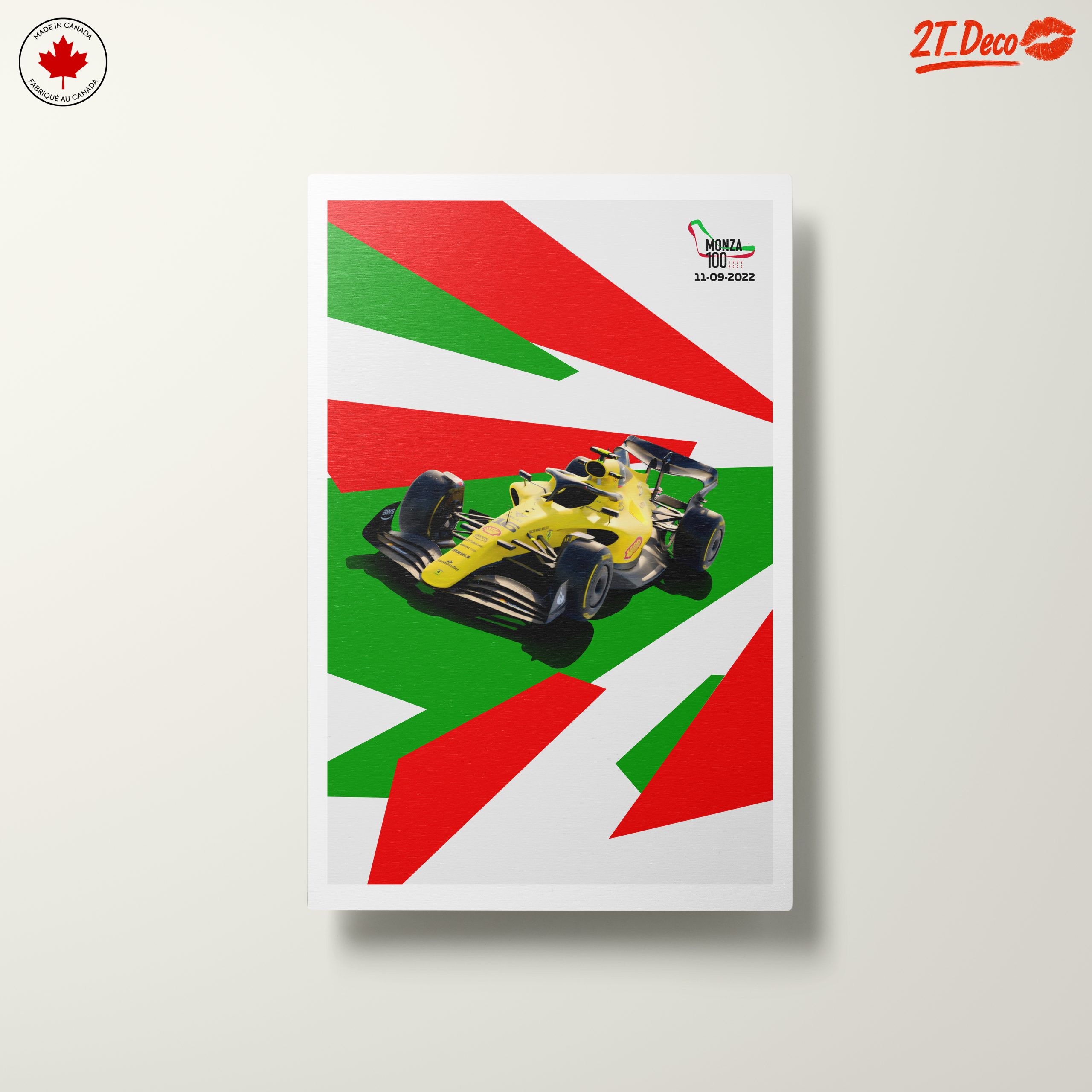 Dynamic Formula 1 Artwork with Bold Colors - Image 10