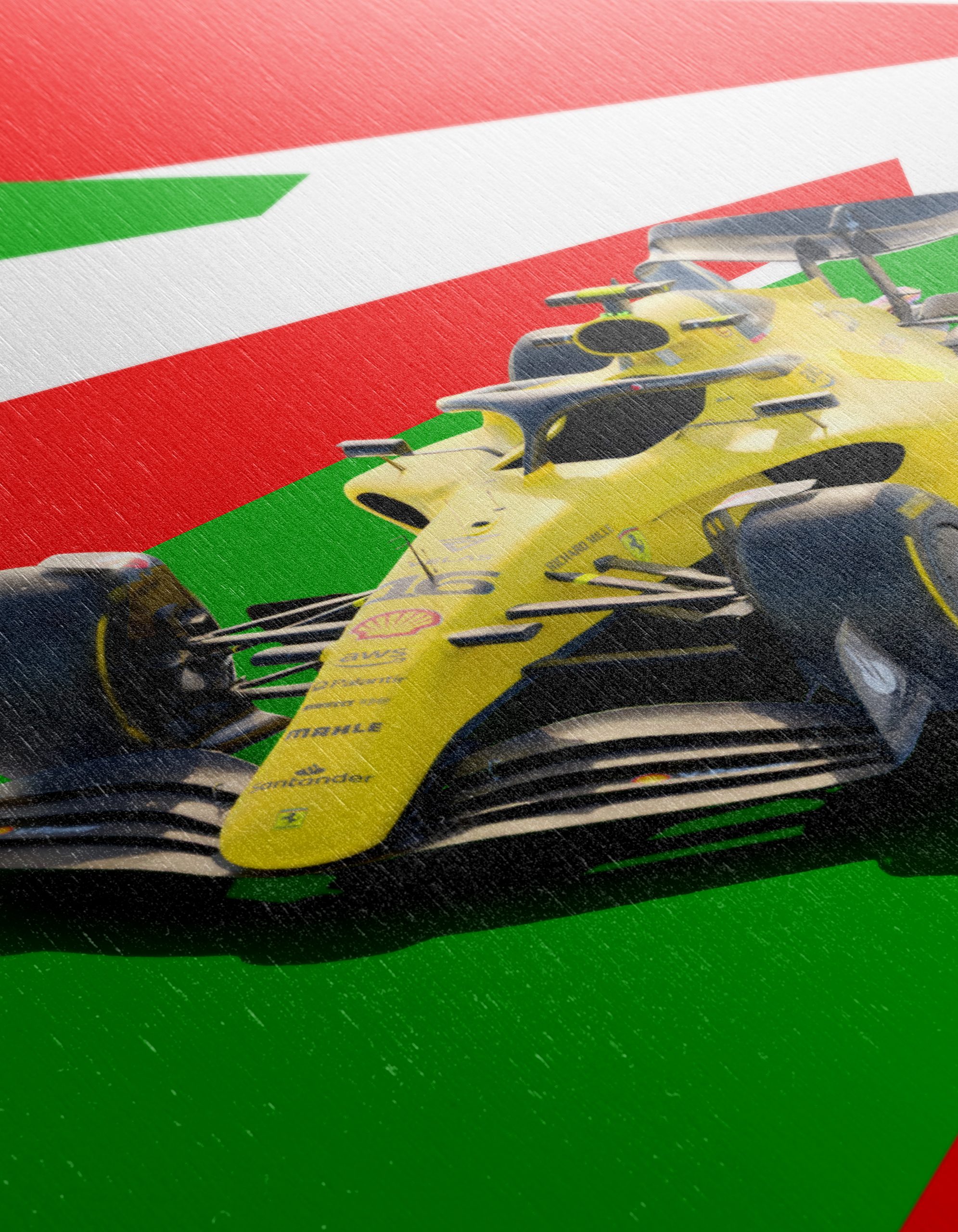 Dynamic Formula 1 Artwork with Bold Colors - Image 12