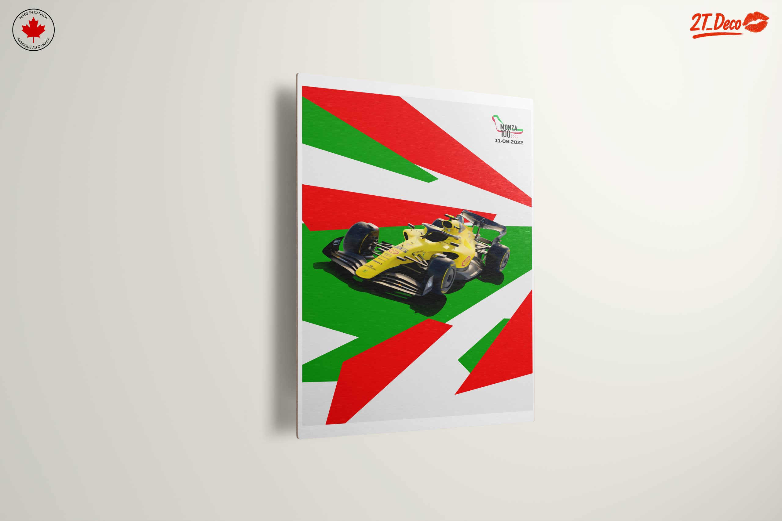 Dynamic Formula 1 Artwork with Bold Colors - Image 13