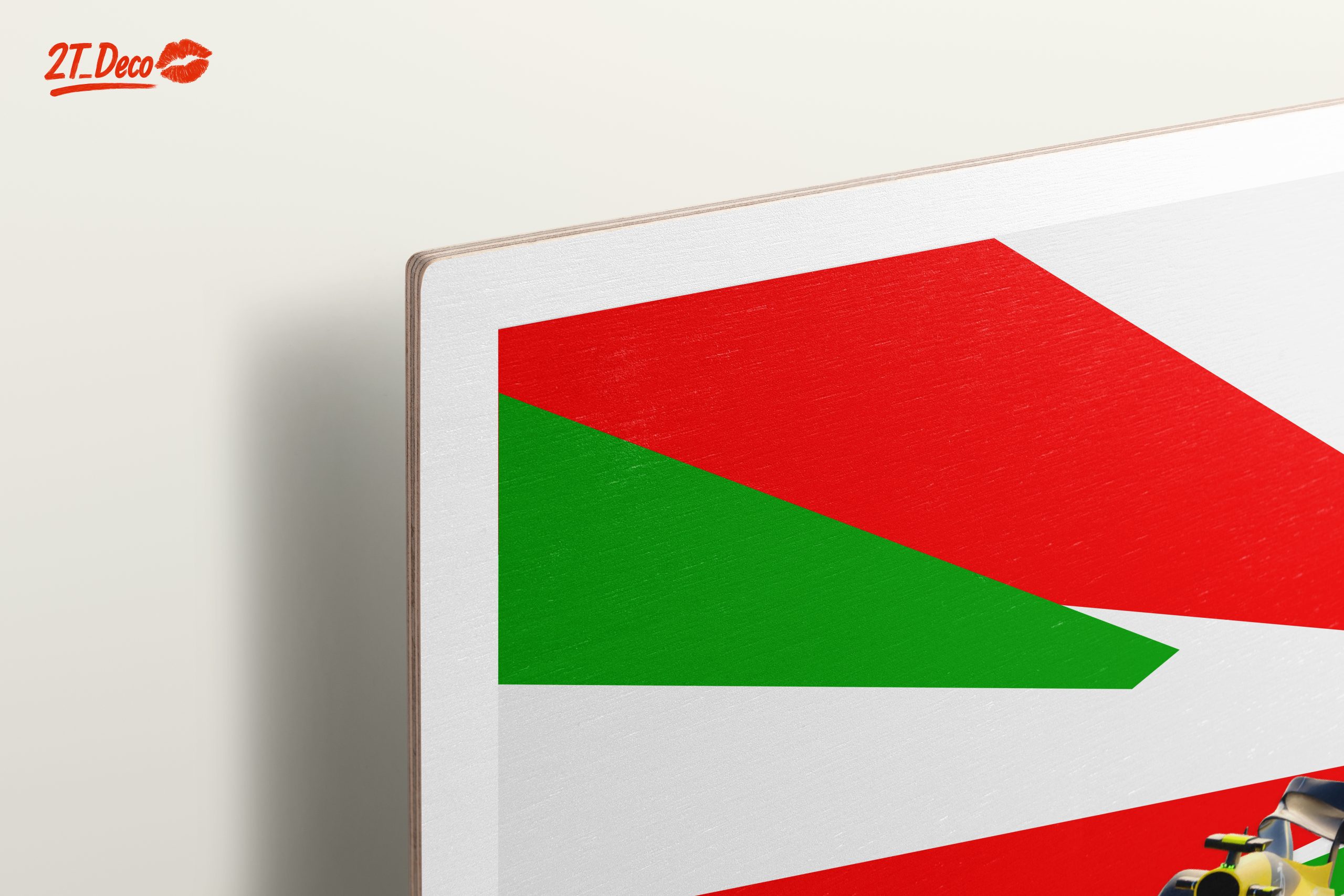 Dynamic Formula 1 Artwork with Bold Colors - Image 15