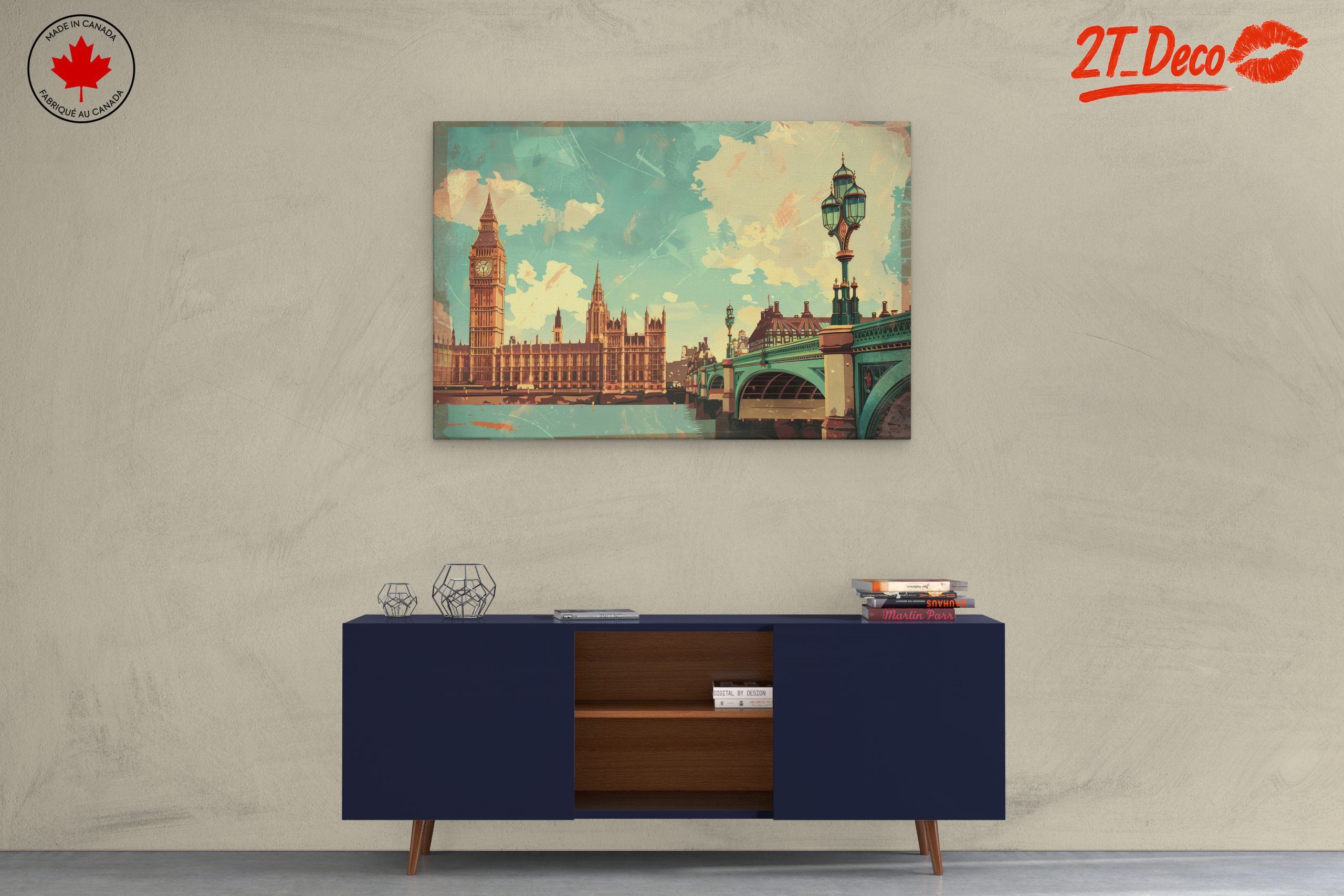 London Cityscape with Big Ben - Image 3