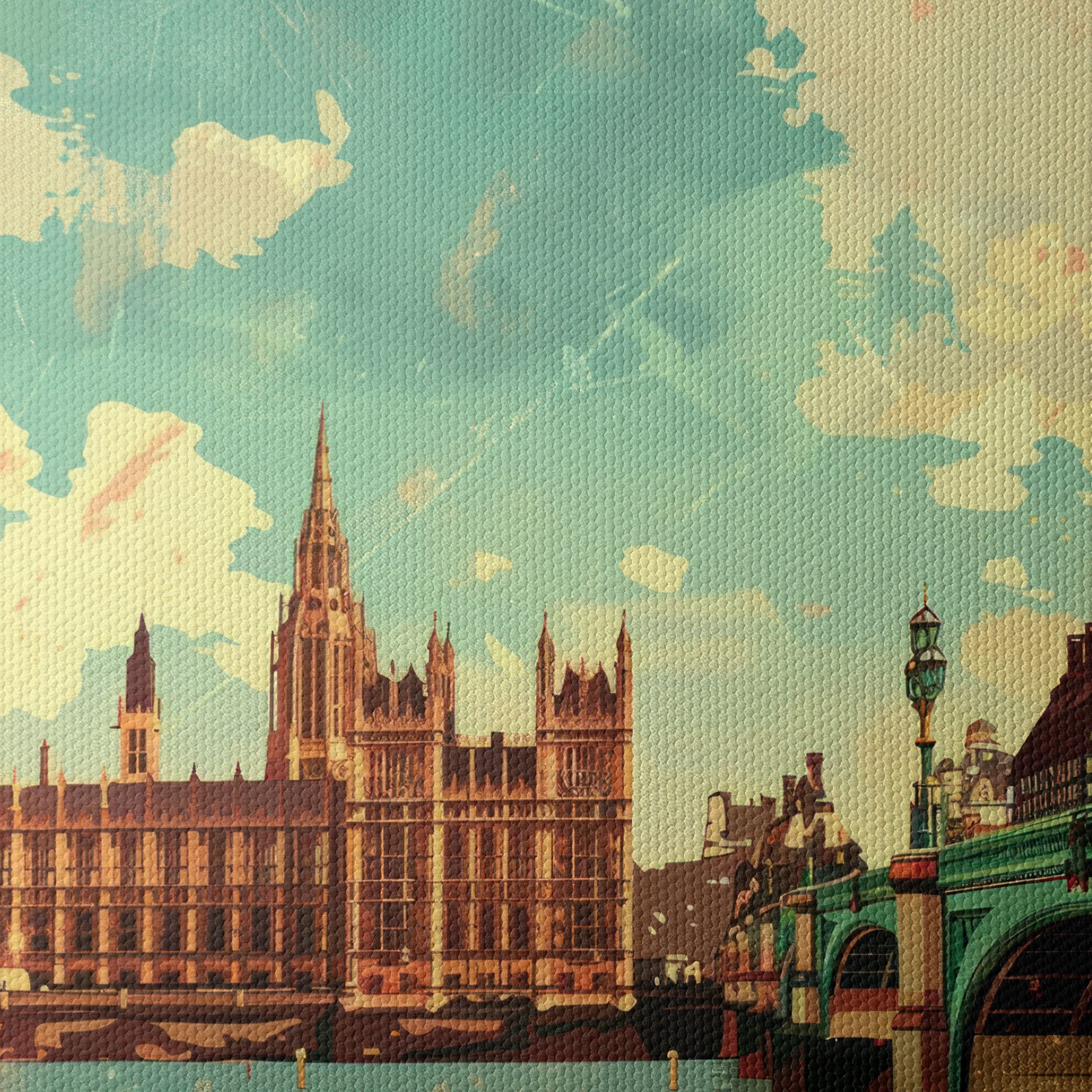London Cityscape with Big Ben - Image 4
