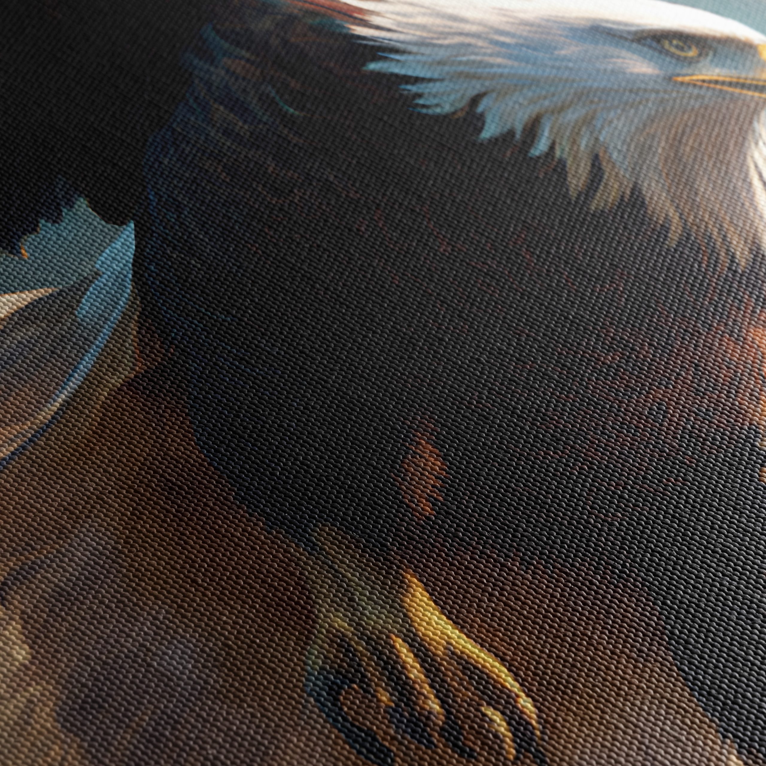 Majestic Eagle in Flight Wall Art 2 - Image 5