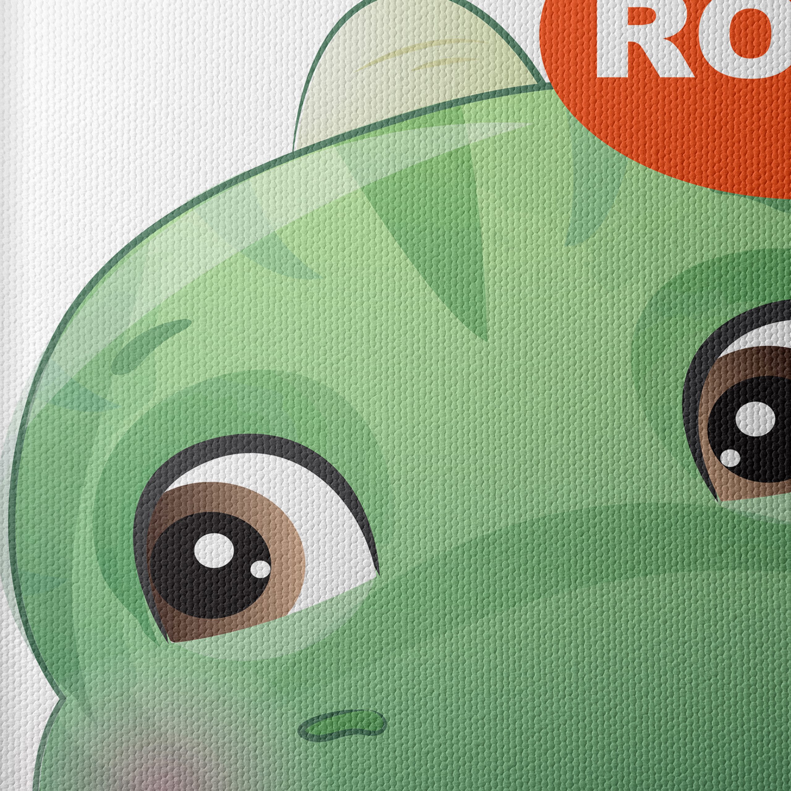 Cute Cartoon Dinosaur with Roar - Image 4