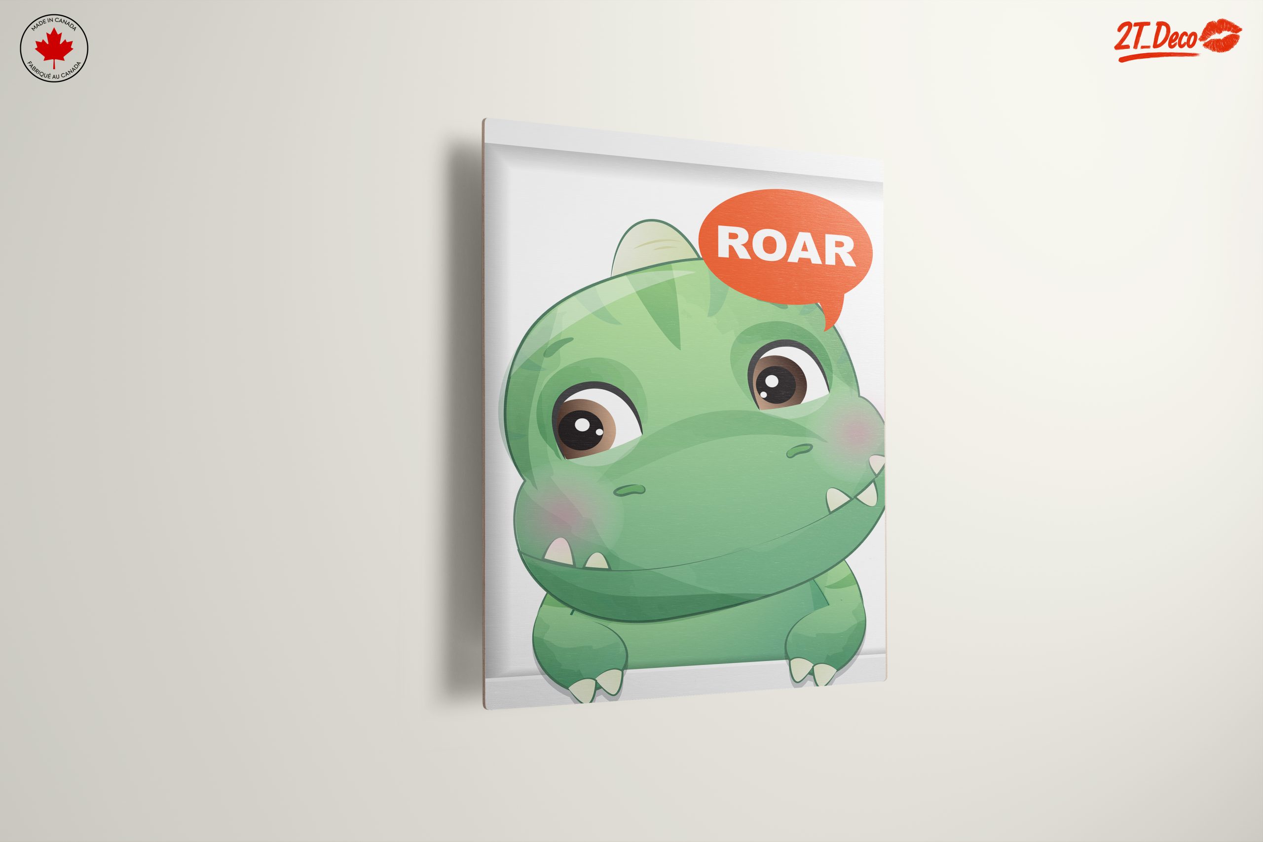 Cute Cartoon Dinosaur with Roar - Image 13