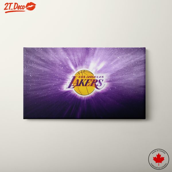 Los Angeles Lakers Basketball Art