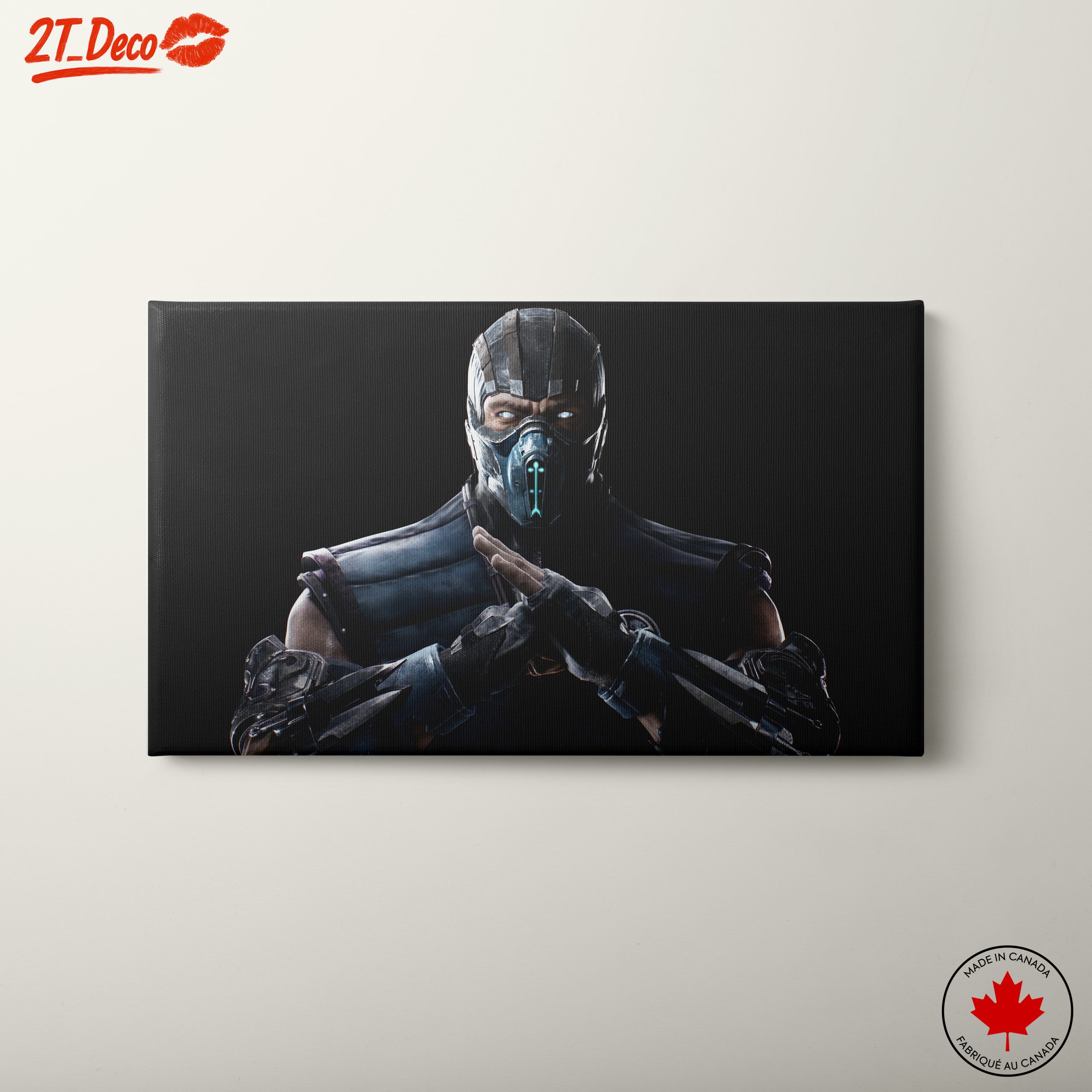 Mortal Kombat Character Art in Dramatic Style