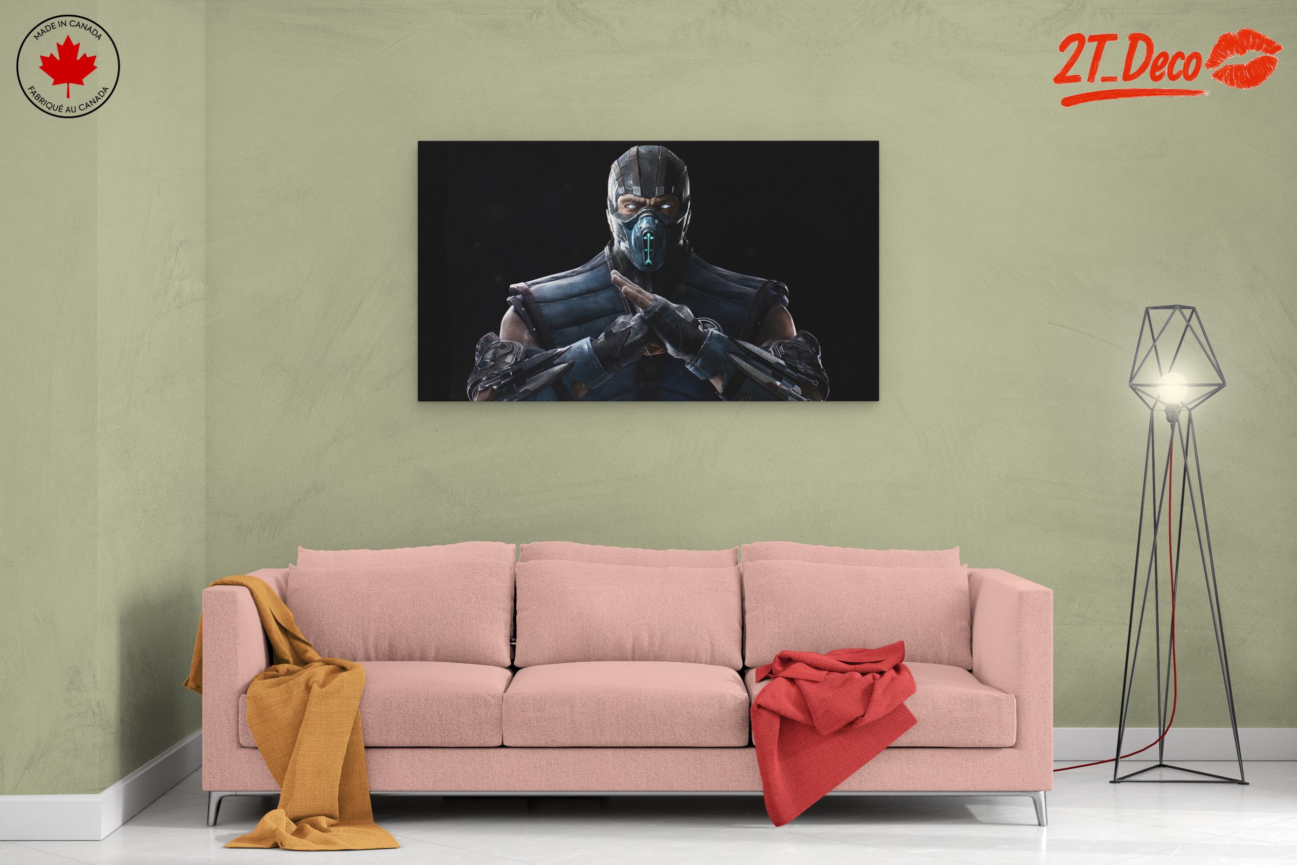 Mortal Kombat Character Art in Dramatic Style - Image 2