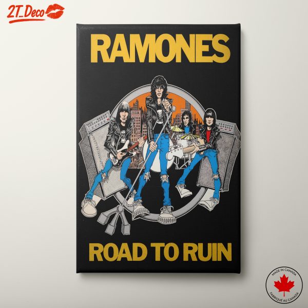 Ramones Classic Band Artwork