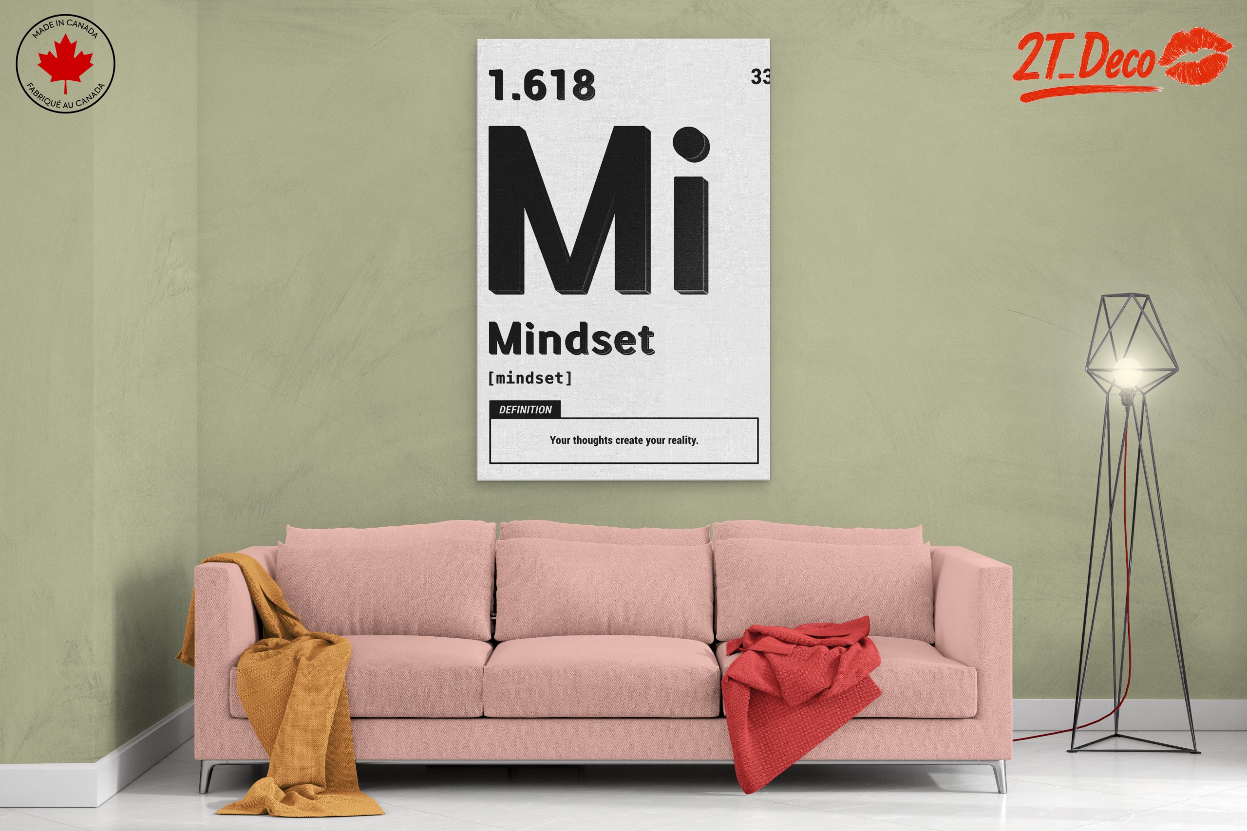 Mindset Typography Art for Inspiration - Image 2