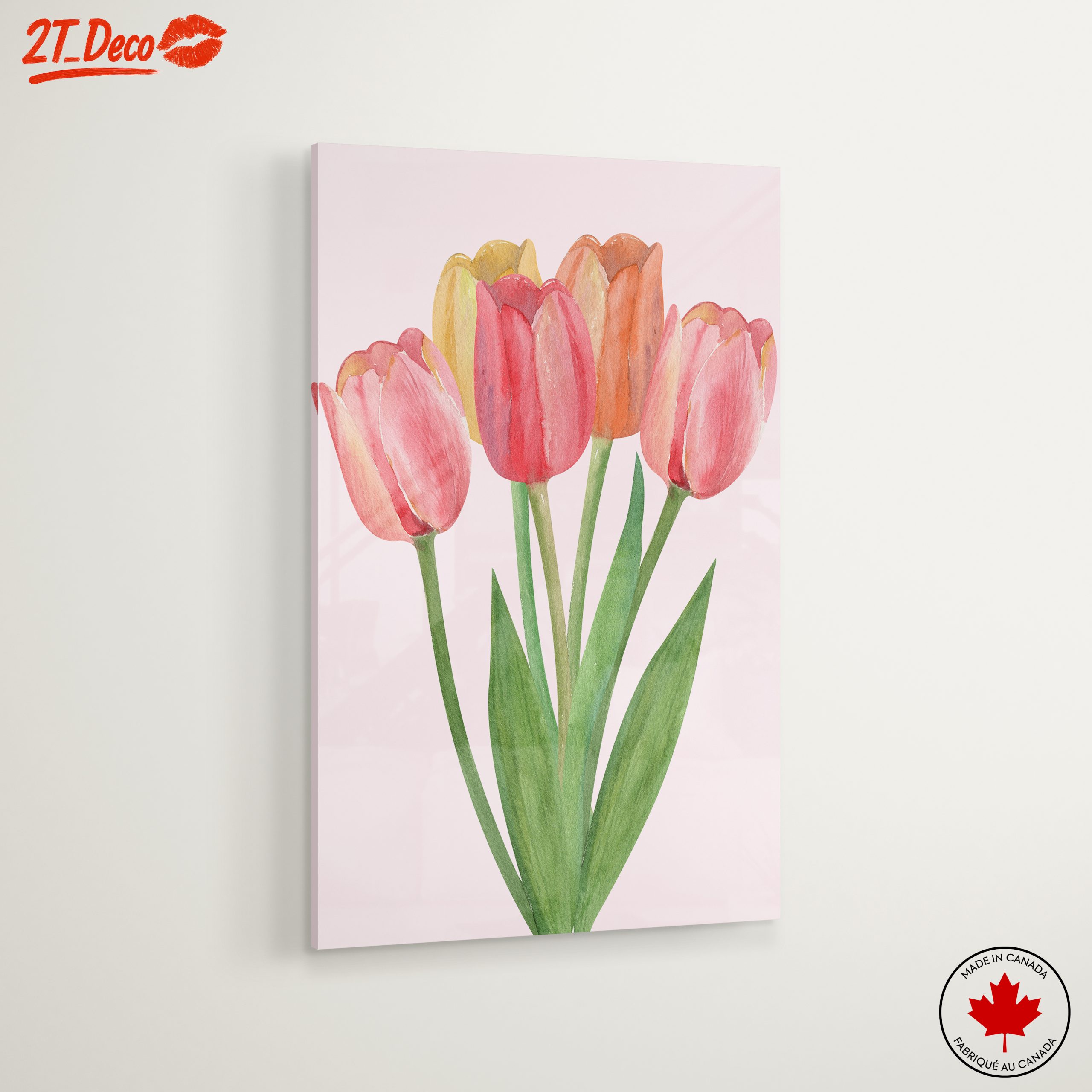 Colorful Tulip Arrangement for Home Decor - Image 6