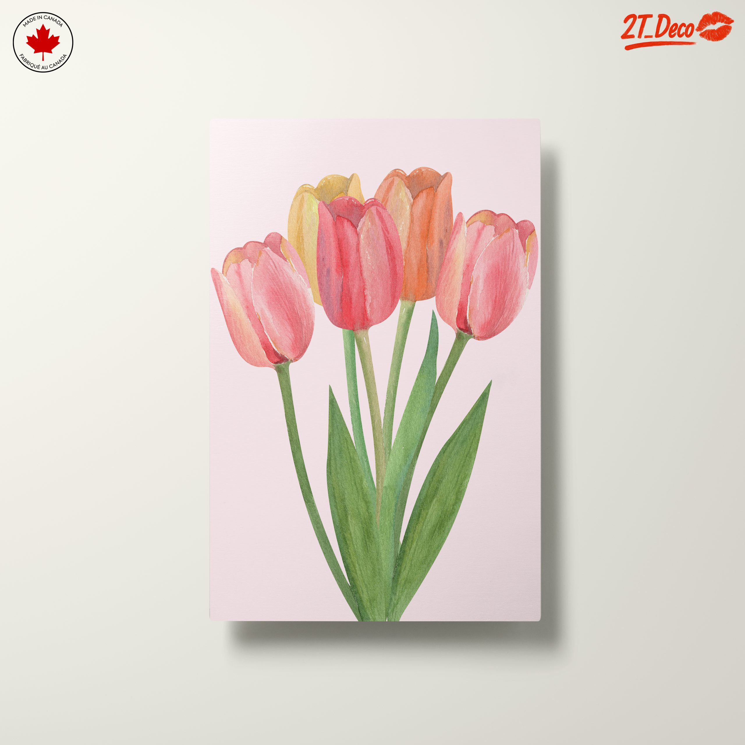 Colorful Tulip Arrangement for Home Decor - Image 10
